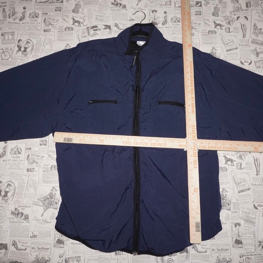 Reebok Large -Vintage Y2K Reebok 2000s essential zip up windbreaker Size US L / EU 52-54 / 3 - 4 Thumbnail