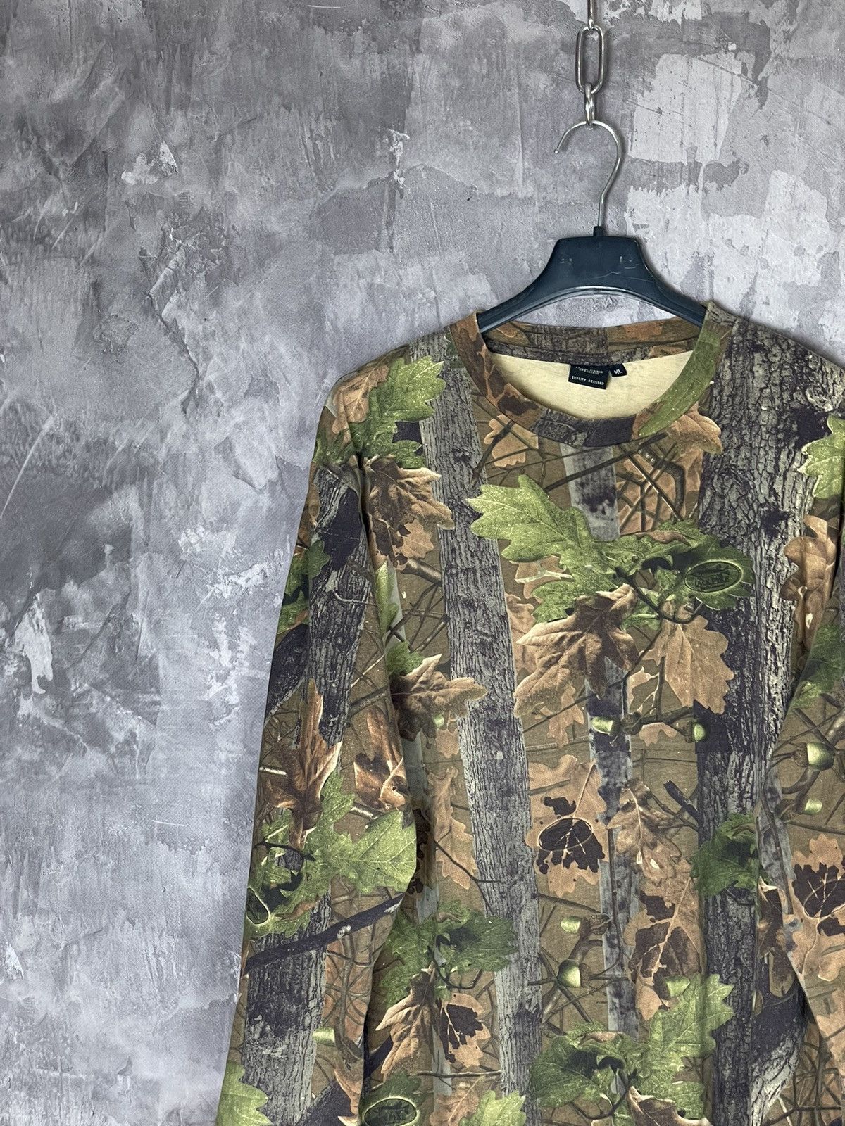 Mossy Oaks × Realtree Y2K Cotton Realtree Camouflage LongSleeve T-Shirt Size US XL / EU 56 / 4 - 4 Thumbnail