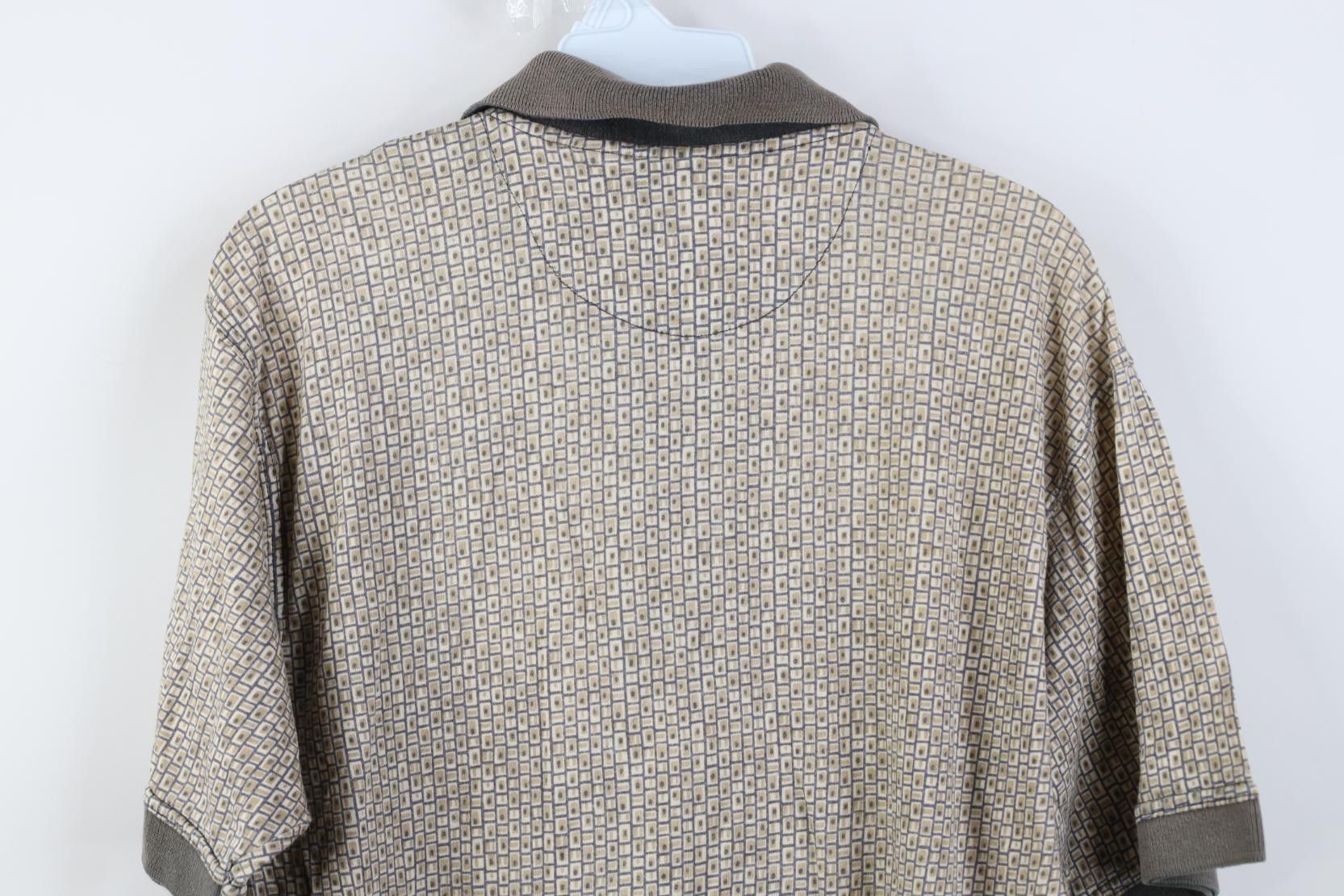 Vintage Vintage 90s Streetwear Knit Ringer Golf Polo Shirt Cotton Size US S / EU 44-46 / 1 - 12 Thumbnail