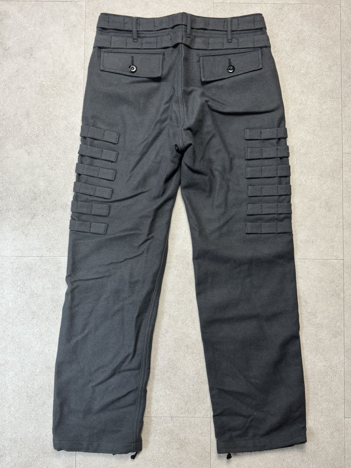 N.Hoolywood N Hollywood Tactical Belt Wool Pants Size US 32 / EU 48 - 2 Thumbnail