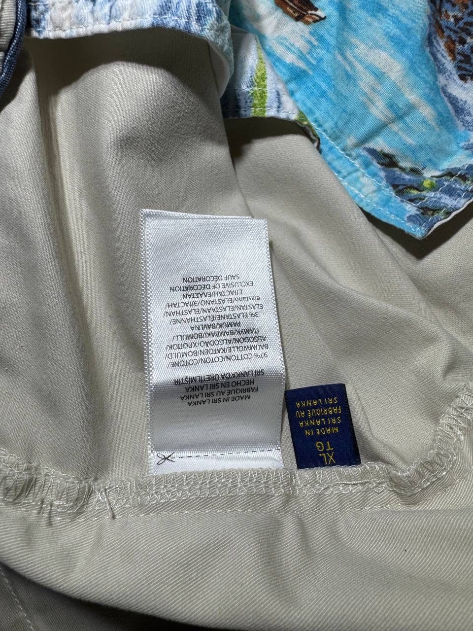 Polo Ralph Lauren Polo Ralph Lauren Vintage Beige Cotton Summer Shorts Size US 36 / EU 52 - 8 Thumbnail