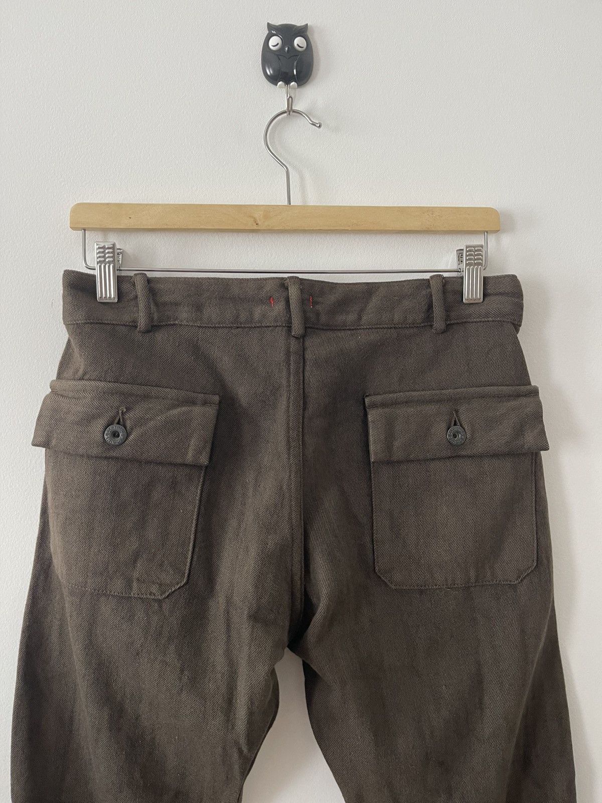 Denime Rare Vintage DENIME Union Made Wool Flap Pocket Button Fly Size US 29 - 2 Thumbnail