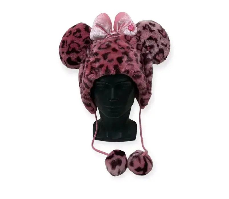 Cartoon Network × Disney Disney Leopard Bunny Horn Fleece Earflap Beanie Hat Size ONE SIZE - 1 Thumbnail
