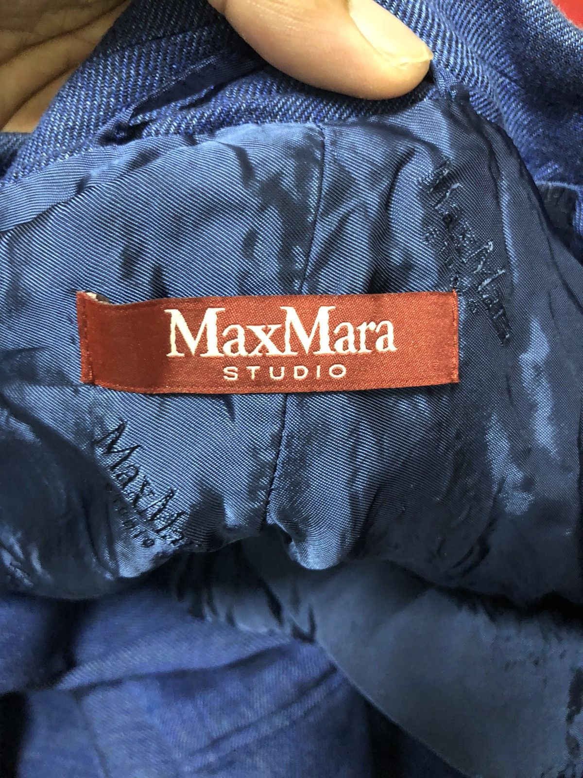 Max Mara Vintage Max Mara Studio Blazer Coat Jacket Made in Poland Size S / US 4 / IT 40 - 10 Thumbnail