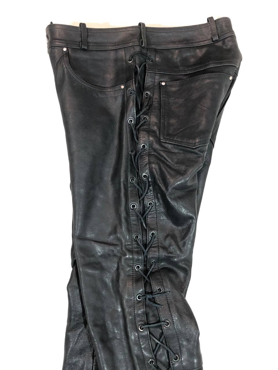 Leather AJS Leather Moto Racing Pants Vintage Size US 32 / EU 48 - 2 Thumbnail