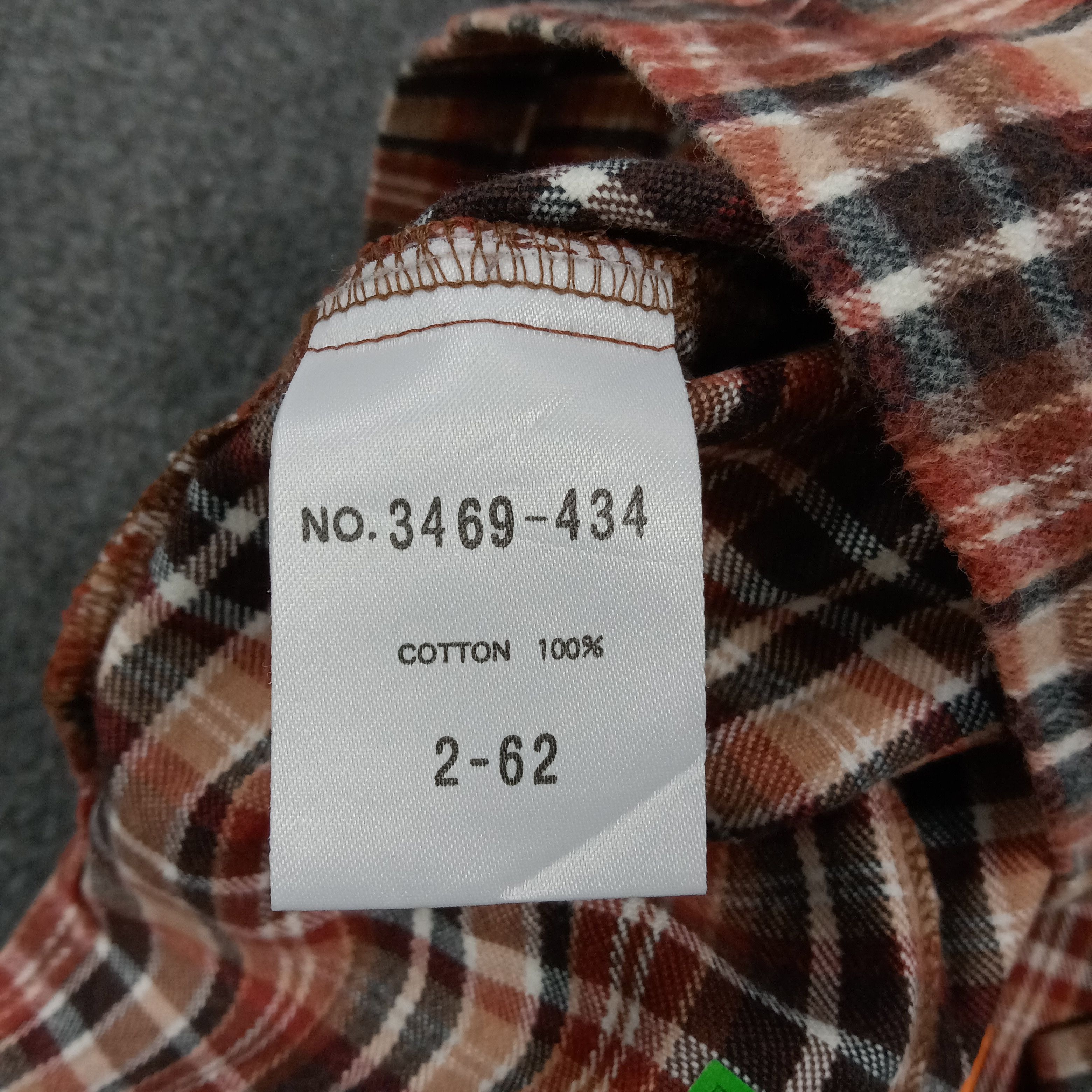 Schlussel SCHLÜSSEL Japanese Brand Grunge Flannel Jacket C283N16 Size US XS / EU 42 / 0 - 9 Thumbnail