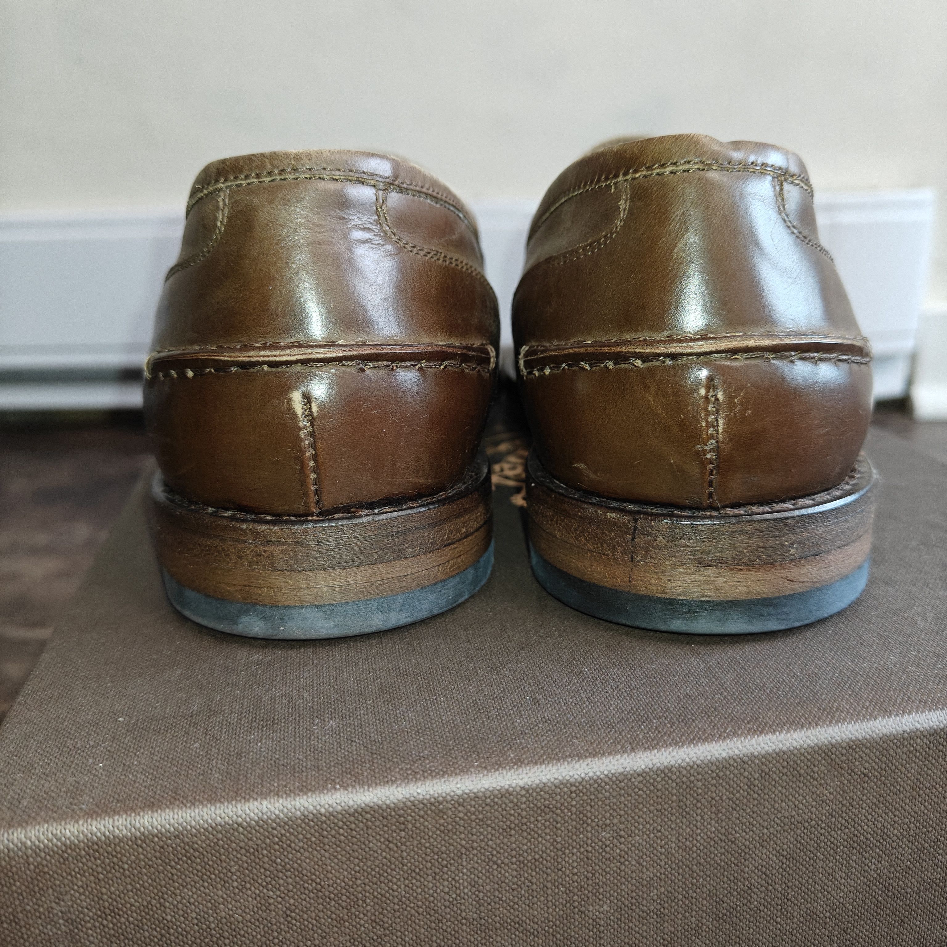 Alberto Fasciani NEW Calfskin leather penny loafers $635 Size US 9 / EU 42 - 13 Thumbnail