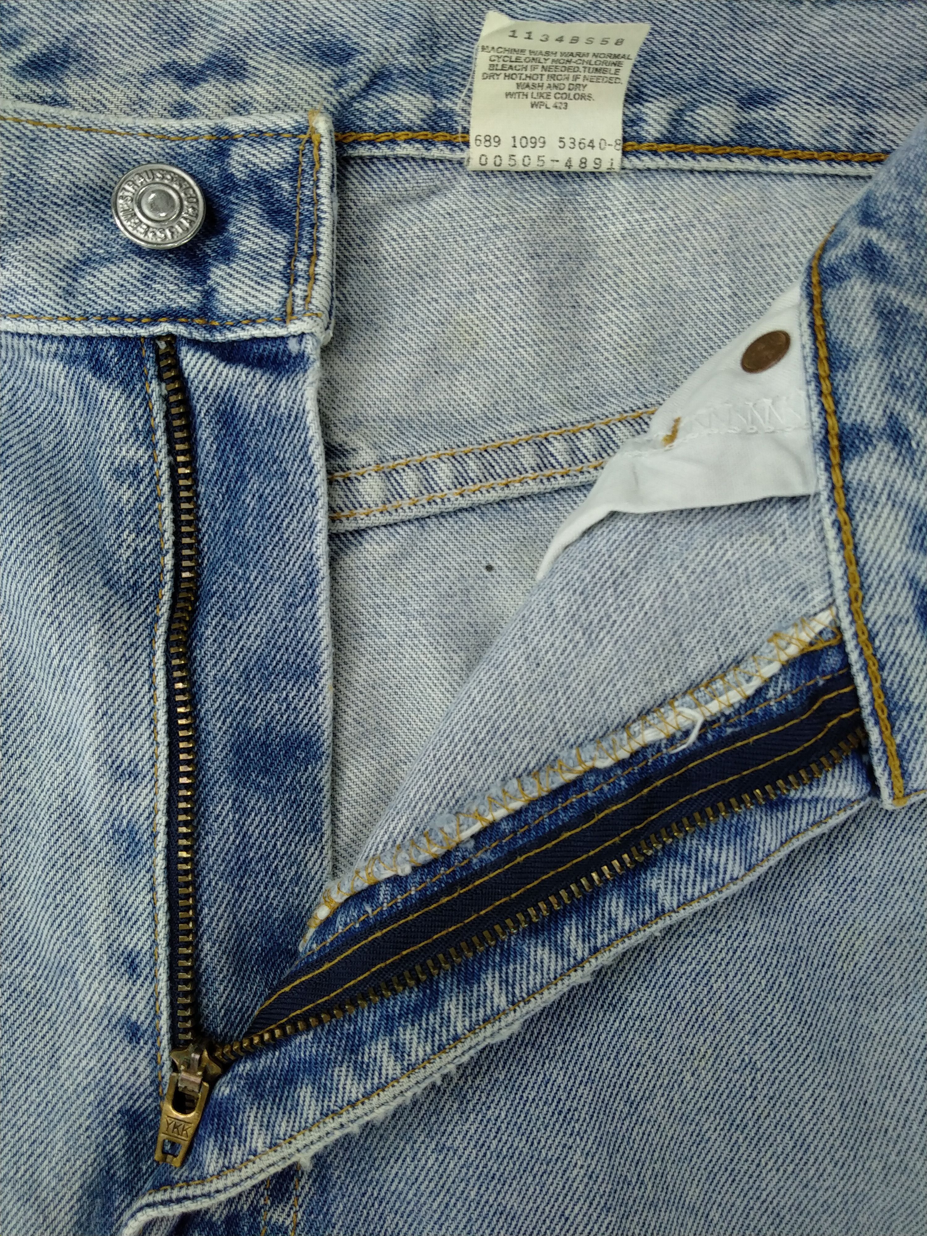 Japanese Brand Light Wash Vintage Levi's 505 Jeans 33x30 Denim -JN1061 Size US 33 - 6 Thumbnail