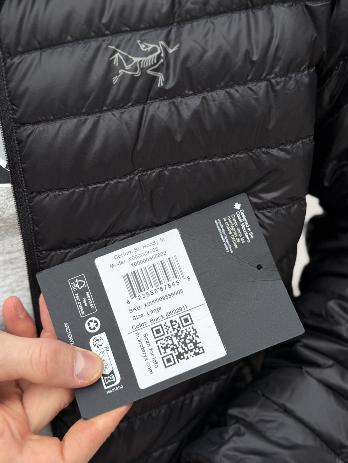 Arc'teryx Arcteryx Jacket Black New With Tag Size L 100% Authentic Size US L / EU 52-54 / 3 - 10 Thumbnail