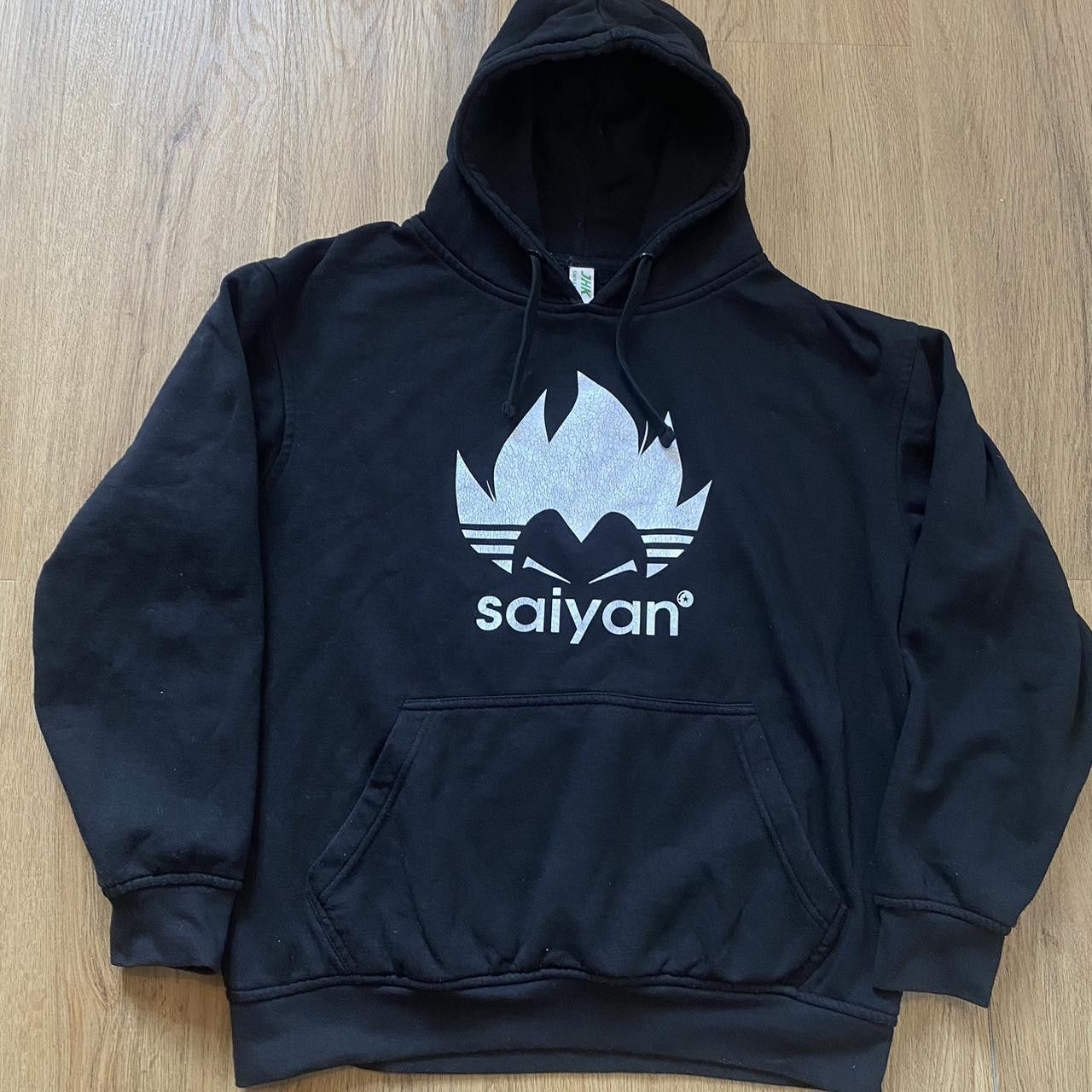 Other black and white Saiyan hoodie #DragonBallZ Hoodie Size US L / EU 52-54 / 3 - 1 Thumbnail
