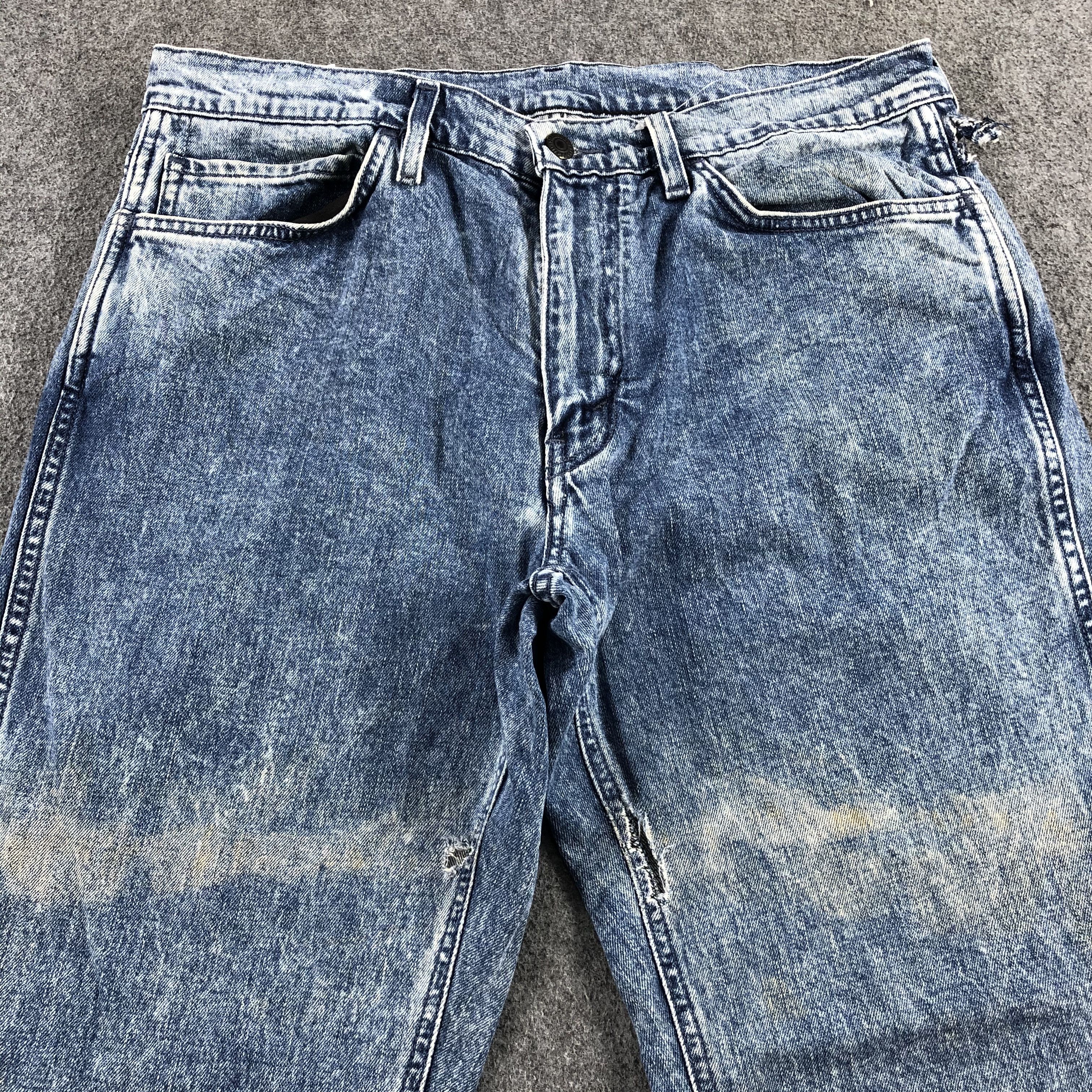 Levi's Vintage Blue Wash Levis 541 Jeans-J2187 Size US 35 - 3 Thumbnail