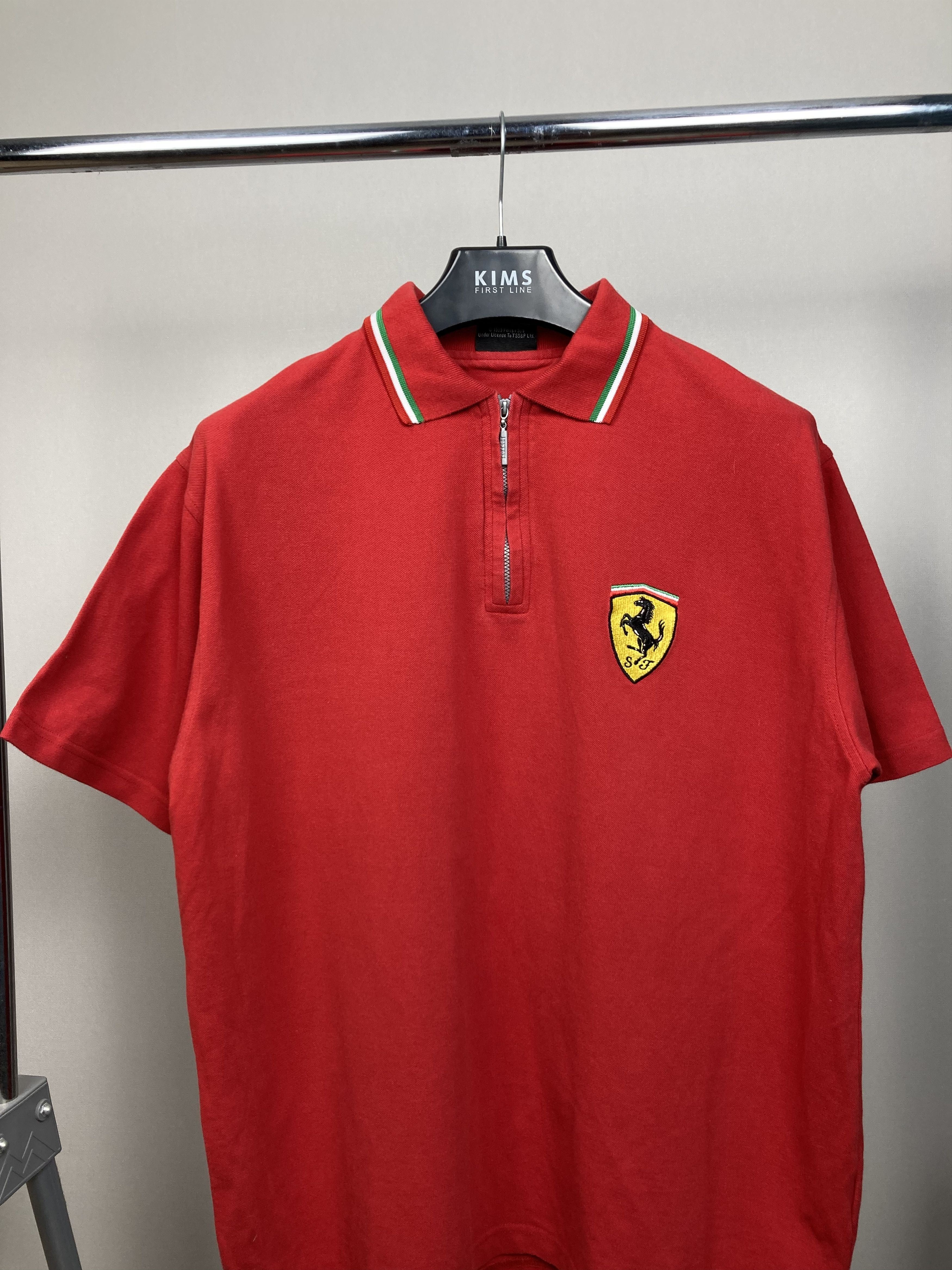 Ferrari 1999 Ferrari F1 Racing Team Embroidered Logo Polo Shirt Size US XL / EU 56 / 4 - 2 Thumbnail