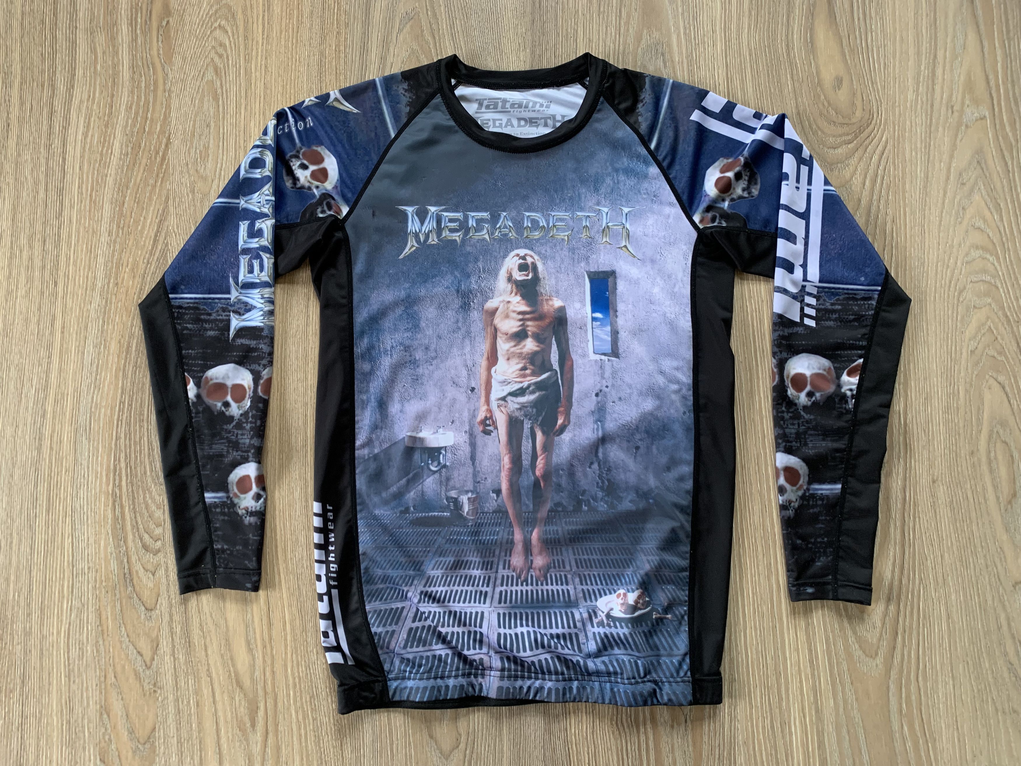 Flight Club Training Tatami x Megadeth Overprint Rash Guard Size US L / EU 52-54 / 3 - 2 Thumbnail