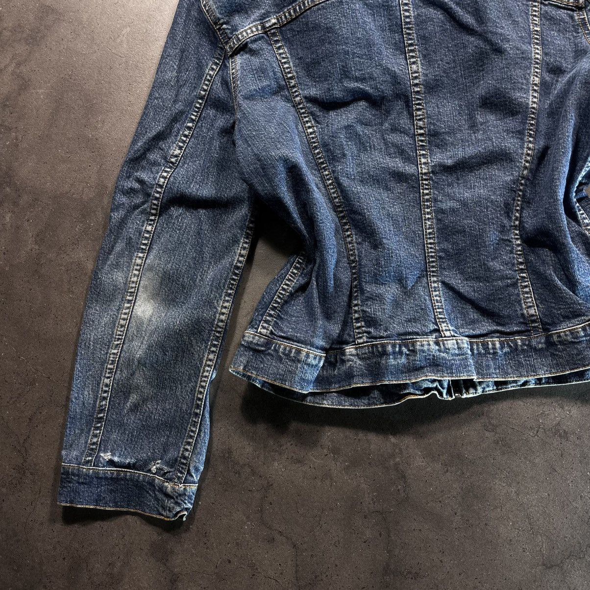 Dolce & Gabbana Archive 2000s Dolce Gabbana D&G Denim Biker Zip Jacket Size US S / EU 44-46 / 1 - 12 Thumbnail