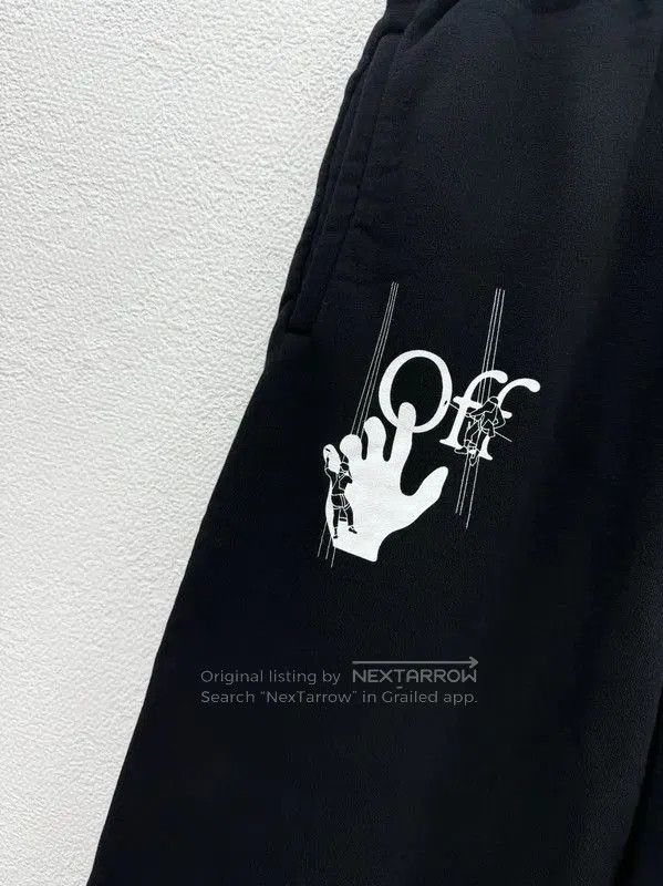 Off-White Off-White Men's Black Casual Pants . Size US 27 - 4 Thumbnail