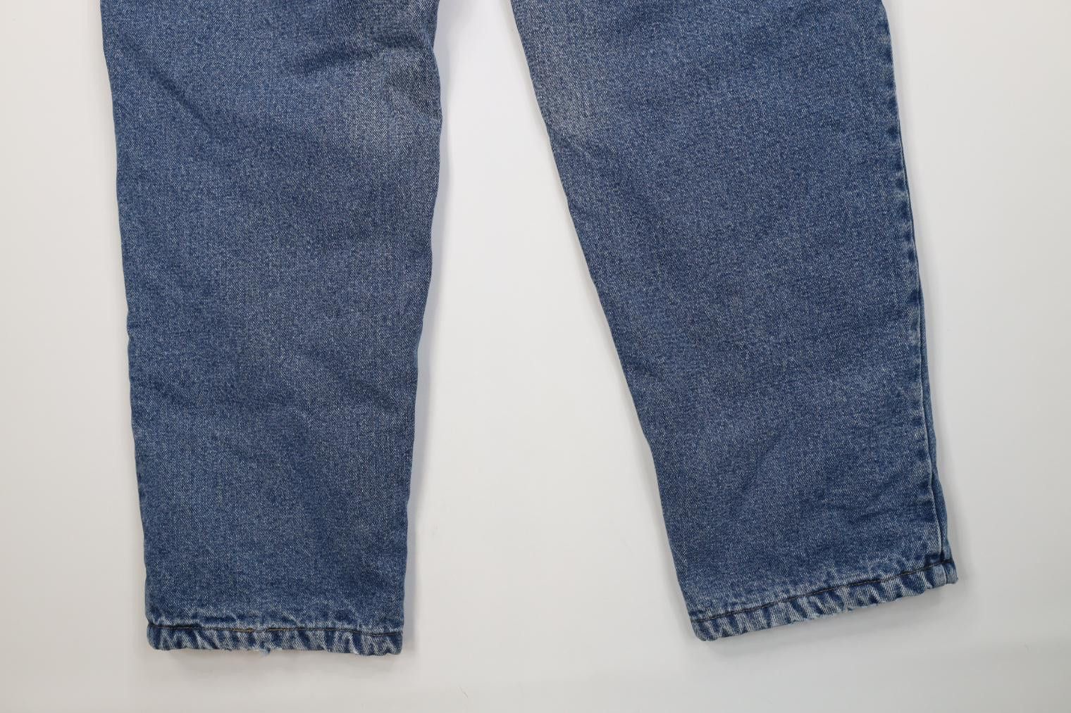 Cabelas Vintage 90s Cabelas Heavyweight Fleece Lined Denim Jeans Size US 32 / EU 48 - 14 Thumbnail