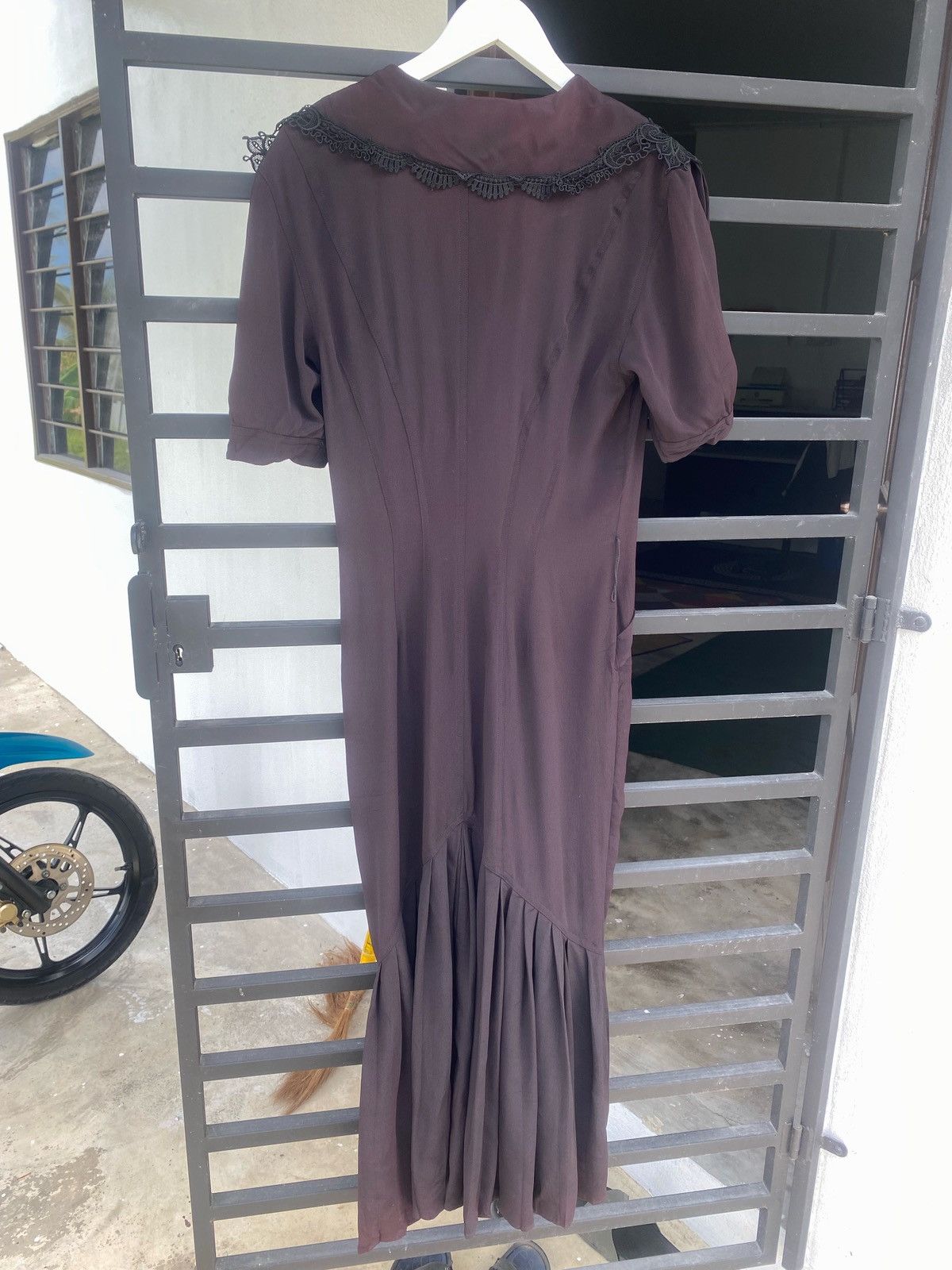 Vintage Vintage Karen Alexander Maxi Dress Size S / US 4 / IT 40 - 2 Thumbnail