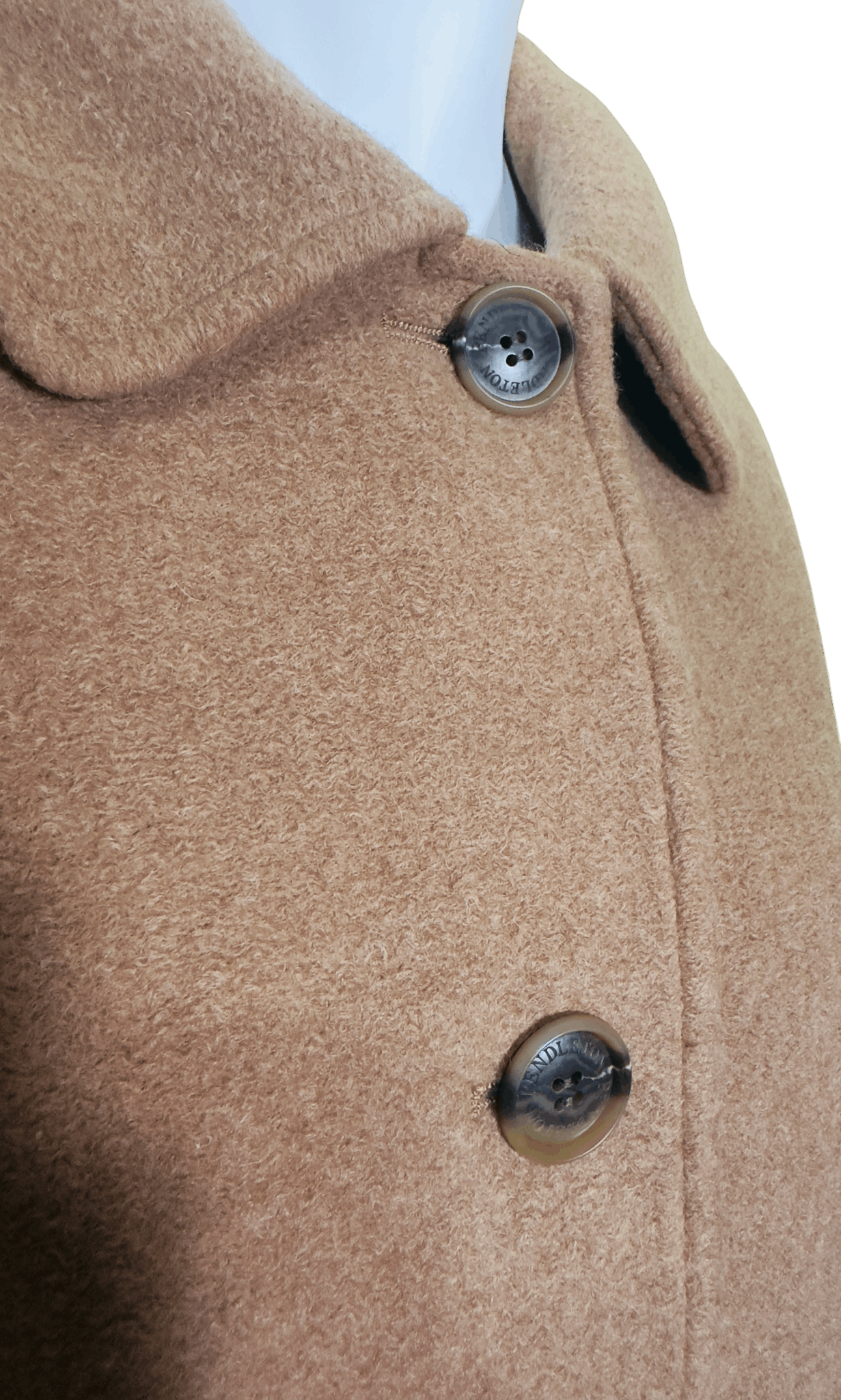 Pendleton Wool blend Topper Coat Lined Camel Size M / US 6-8 / IT 42-44 - 4 Thumbnail