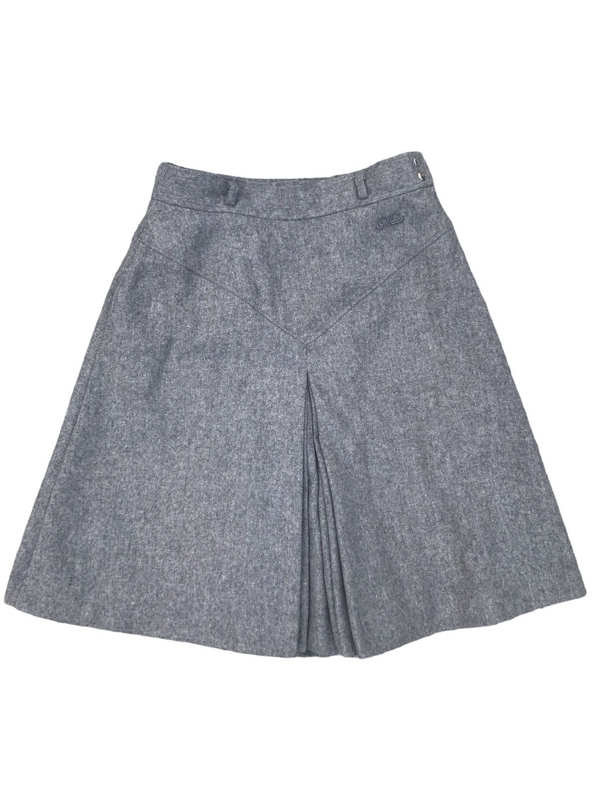 Courreges Vintage Courreges Sport Futur Wool Skort Size 25" / US 0 / IT 36 - 1 Thumbnail