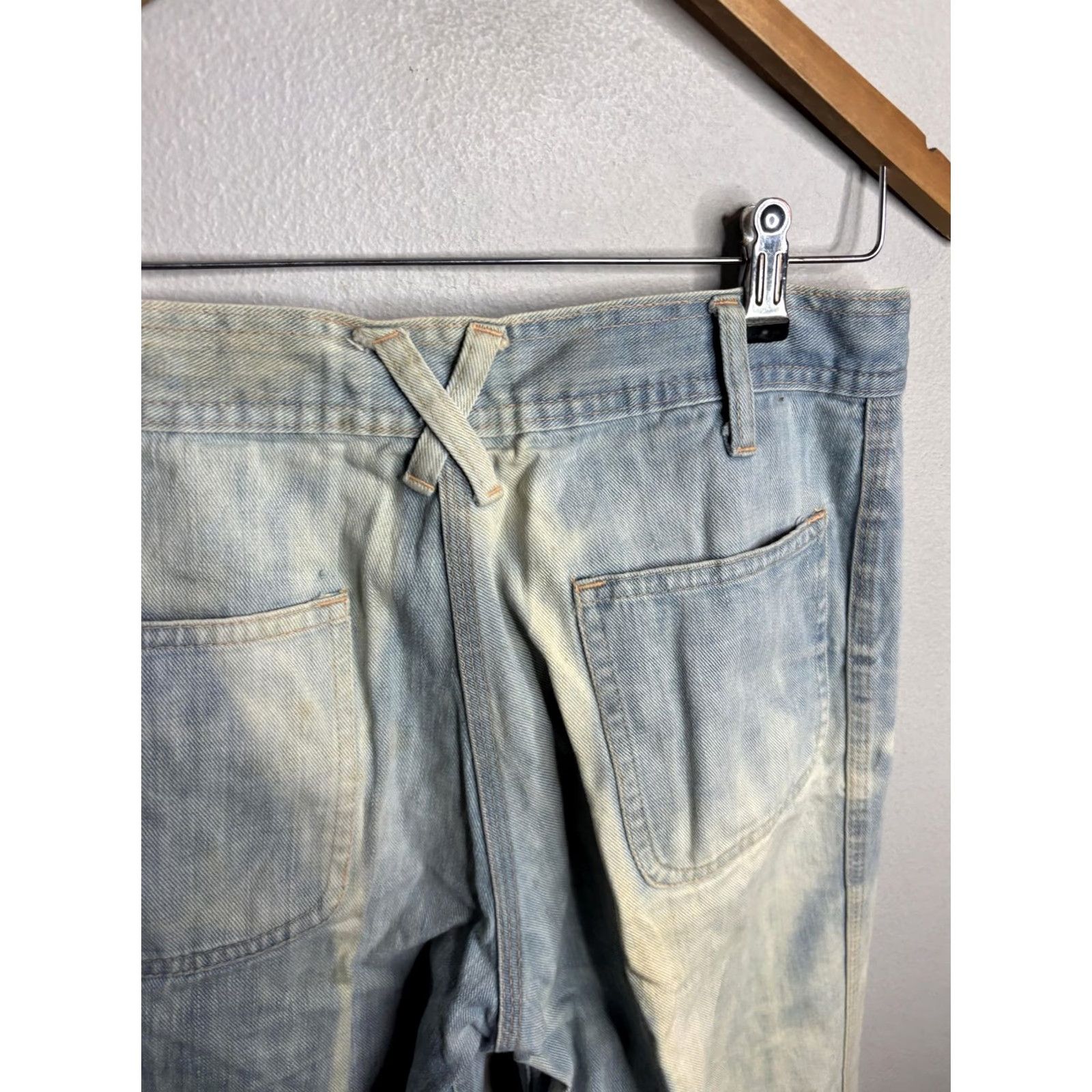 Faded Glory VTG 80's Faded Glory Jeans Womens 9 Light Wash Bootcut Flare Low Rise Denim Blue Cotton Blend Pockets 31 In Inseam Mens Womens Boys Girls Size 30" / US 8 / IT 44 - 5 Thumbnail