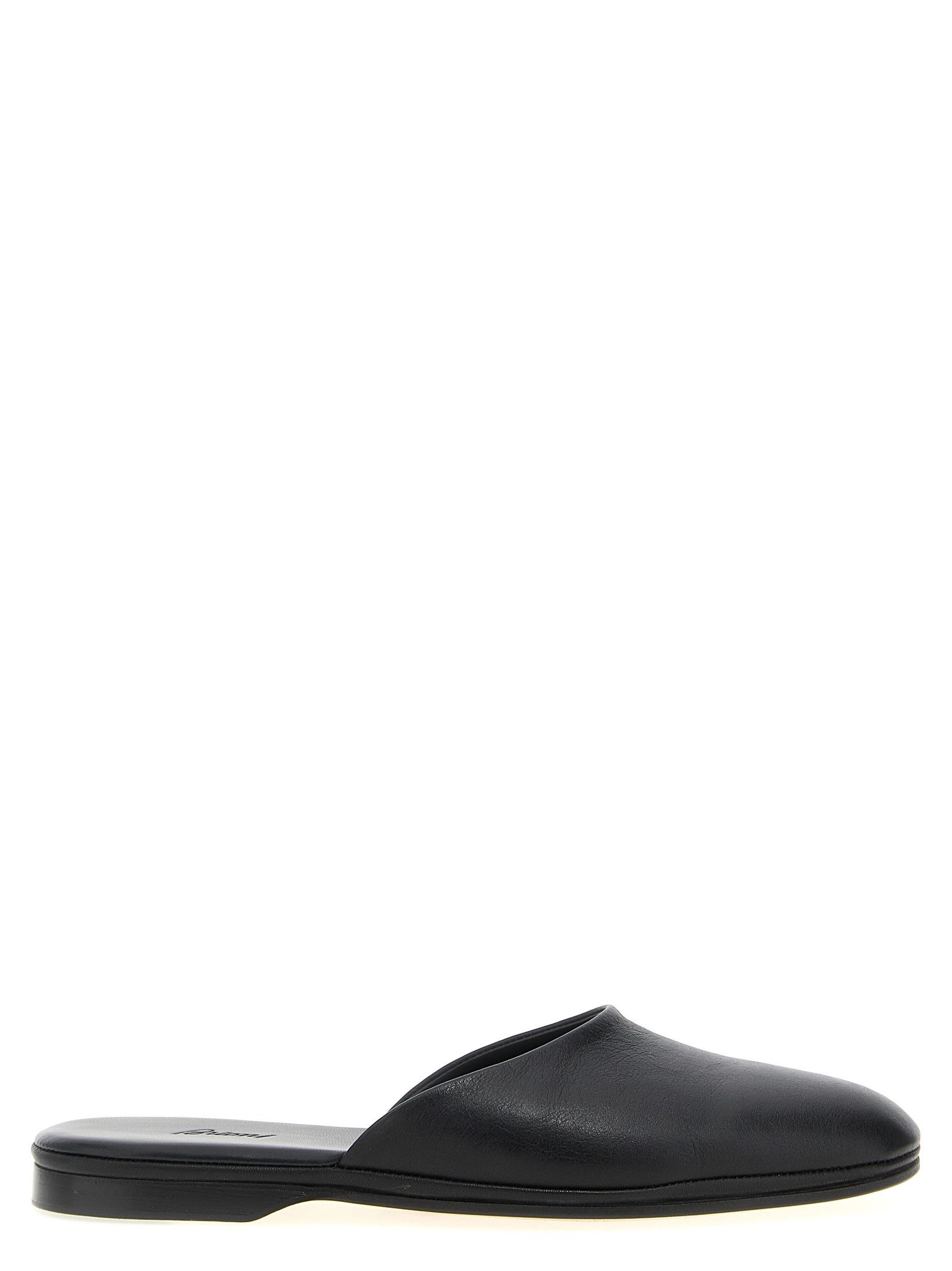 Brioni Leather Sabots Shoes, Women's (Size 7)