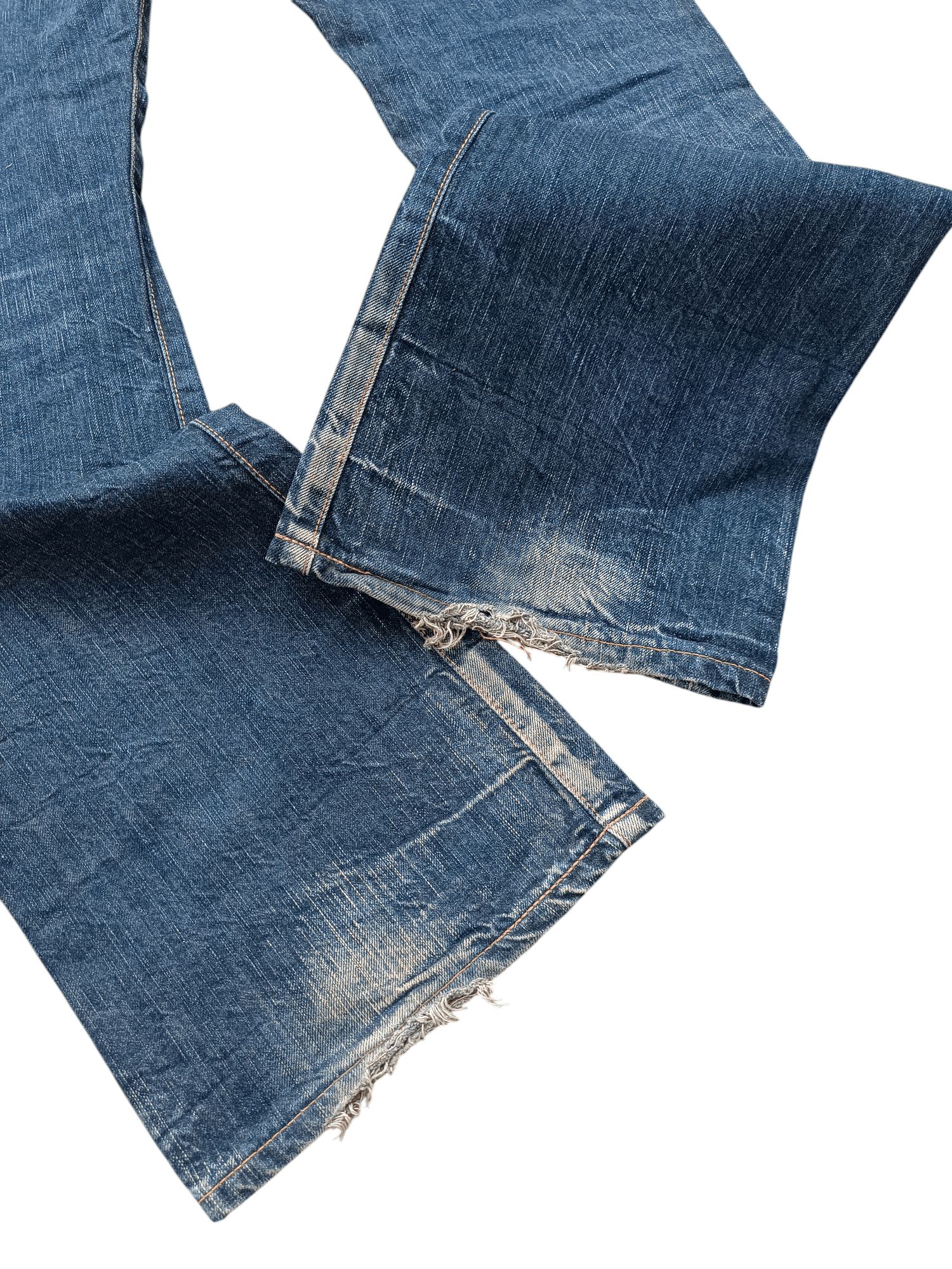 Edwin × Japanese Brand Flare💥Vintage 511 RV Edwin Japan Denim Size US 34 / EU 50 - 13 Thumbnail