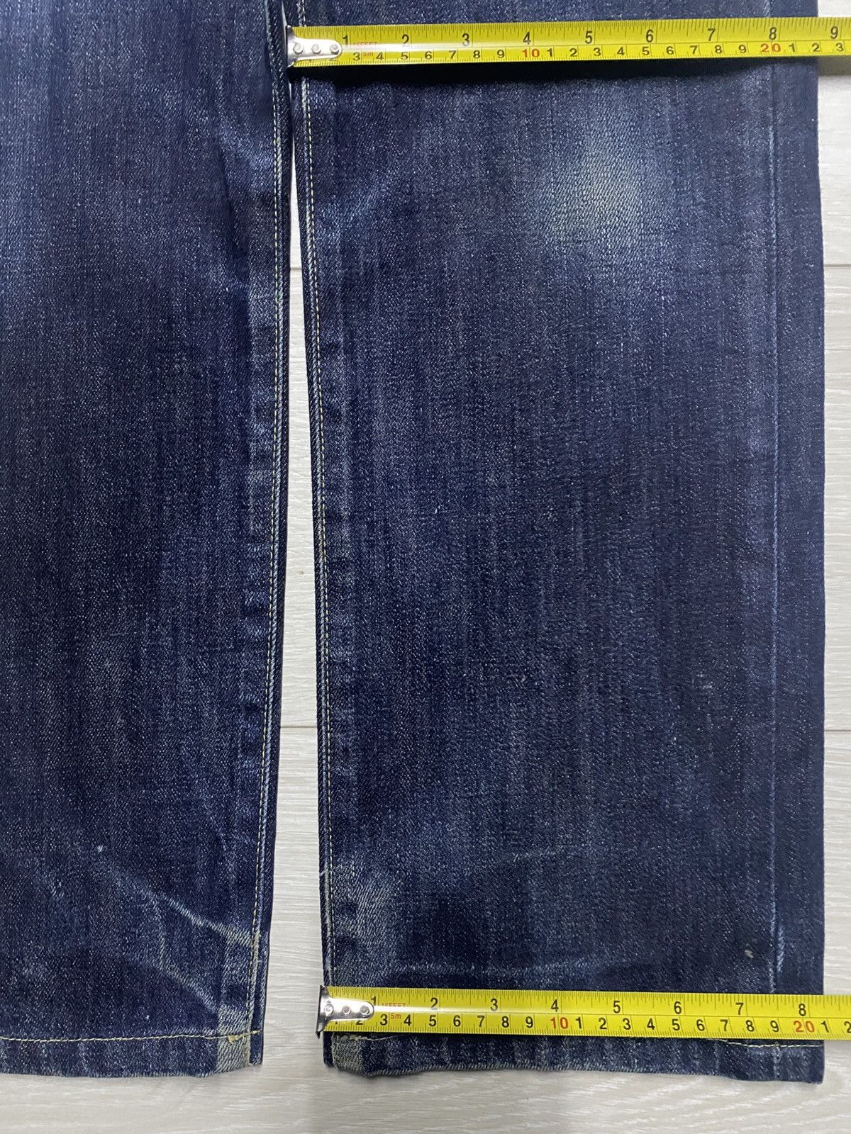Uniqlo Vintage Uniqlo S-002 Faded Wash Distressed Loose Jeans Size US 32 / EU 48 - 13 Thumbnail