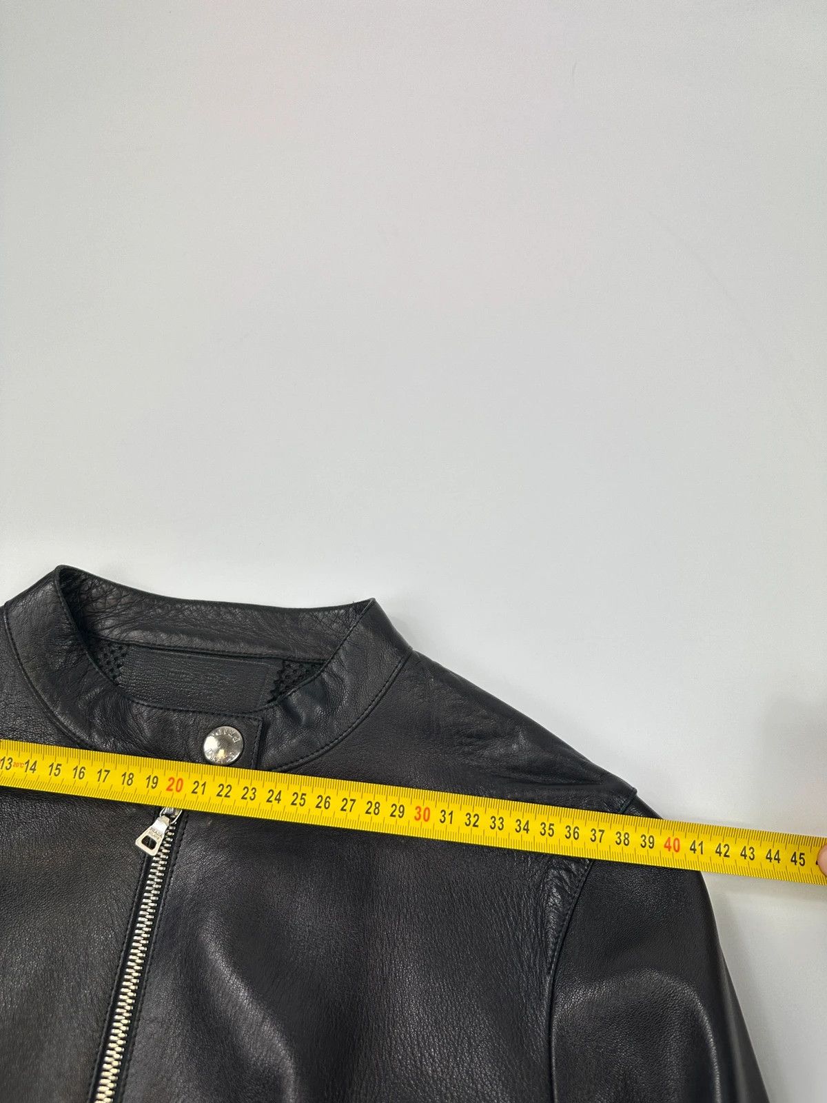 Prada Prada Milano FW1999 Black Perforated Leather Jacket Size S / US 4 / IT 40 - 18 Thumbnail