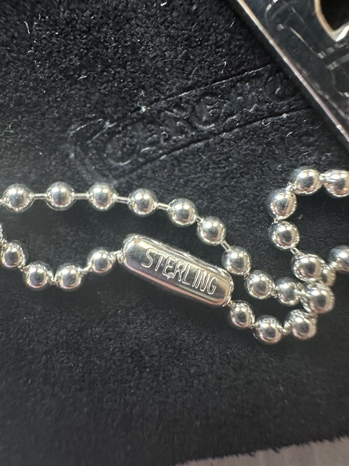 Chrome Hearts Chrome Hearts Large Fleur Cut Out Dog Tag Necklace Size ONE SIZE - 7 Thumbnail