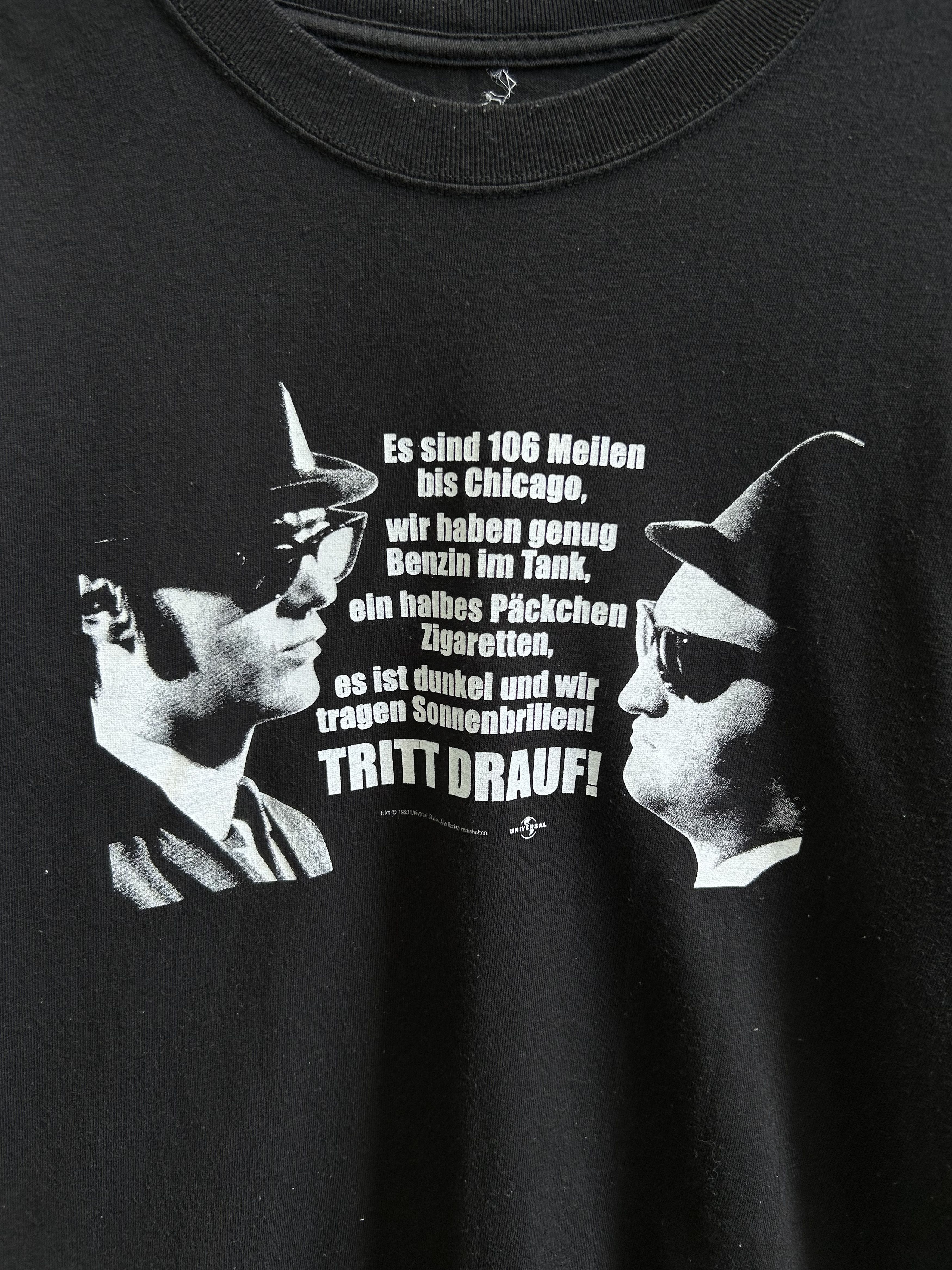 Vintage Vintage 2000s The Blues Brothers 1980 Movie T-shirt Size US L / EU 52-54 / 3 - 3 Thumbnail