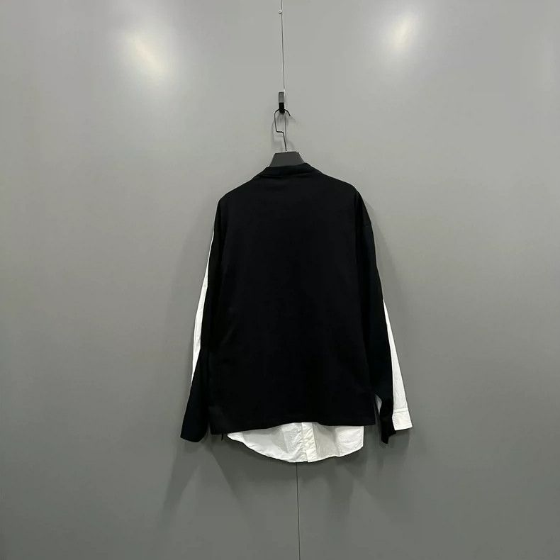 Balenciaga Balenciaga Patchwork Printed Logo Shirt Size US XS / EU 42 / 0 - 2 Thumbnail
