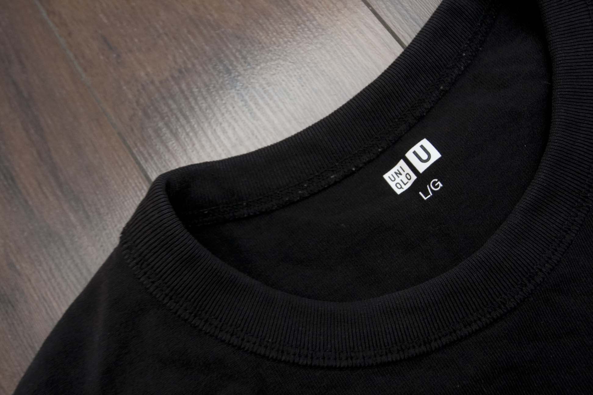 Lemaire × Uniqlo Uniqlo U Lemaire T Shirt Size M/L Black Size US L / EU 52-54 / 3 - 2 Thumbnail