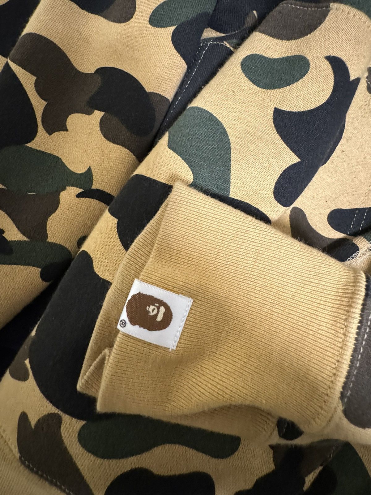 Bape A Bathing Ape Ultimate 1st Camo PONR Shark Half Zip Raglan Size US XL / EU 56 / 4 - 9 Thumbnail