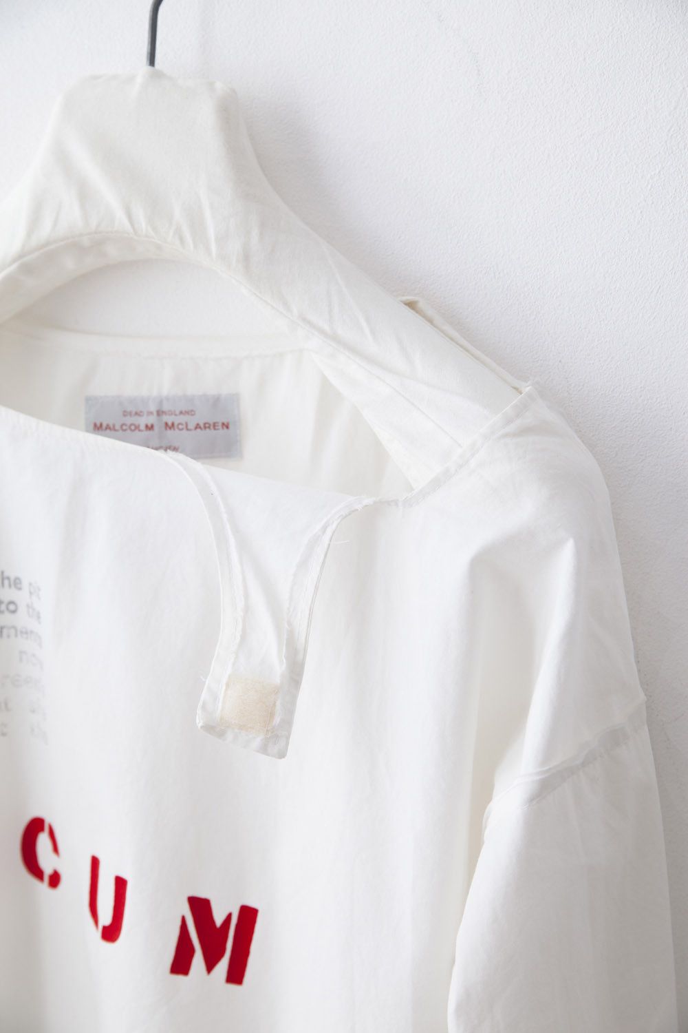 Malcolm McLaren Vintage 1990's "SCUM" Straitjacket top Size US M / EU 48-50 / 2 - 9 Thumbnail