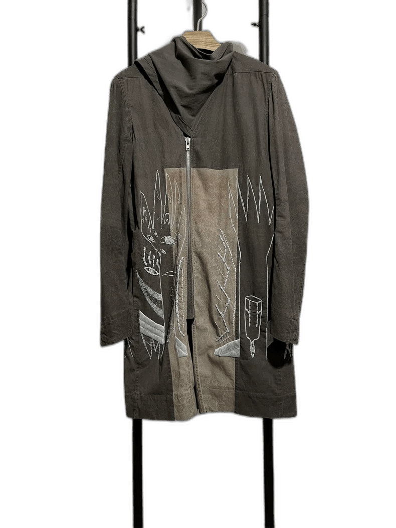 Rick Owens rick owens ma1 long pilot jacket-2508 Size US L / EU 52-54 / 3 - 1 Thumbnail
