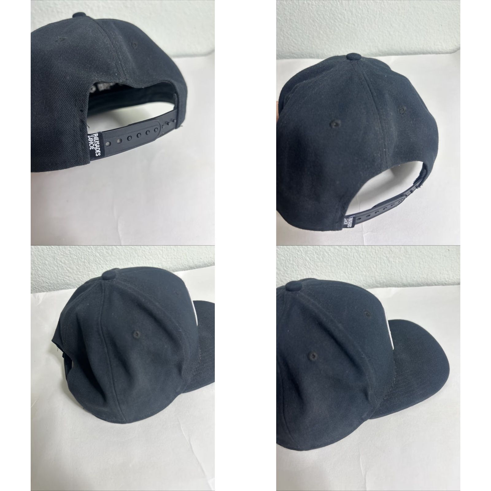J Brand Rove SnapBack Baseball Hat Black Adjustable Men One Size Palisades Tahoe Style Cap Size ONE SIZE - 8 Thumbnail