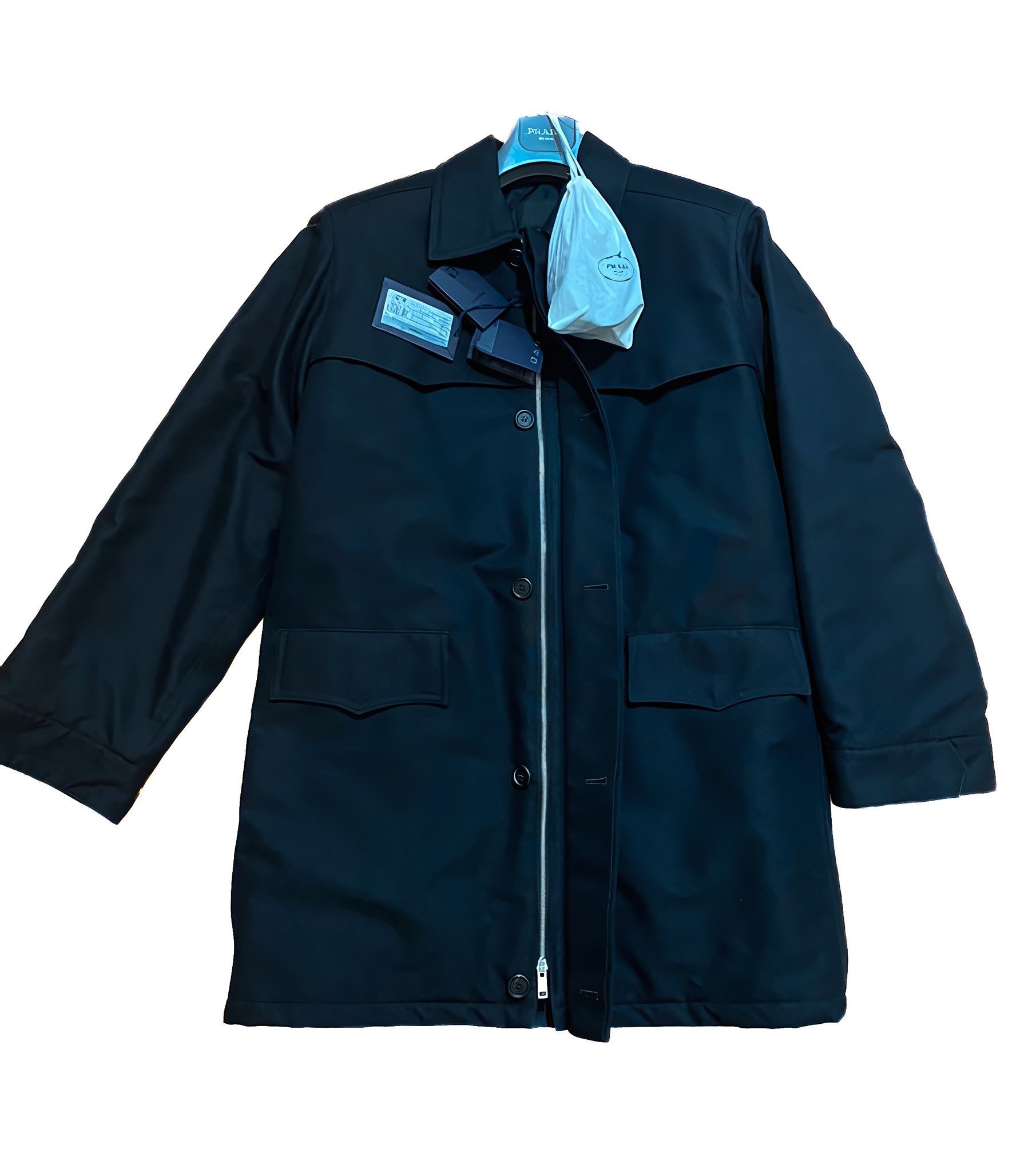 Prada A/W 2022 RUNWAY TRENCH COAT BY RAF SIMONS Size US XS / EU 42 / 0 - 6 Thumbnail