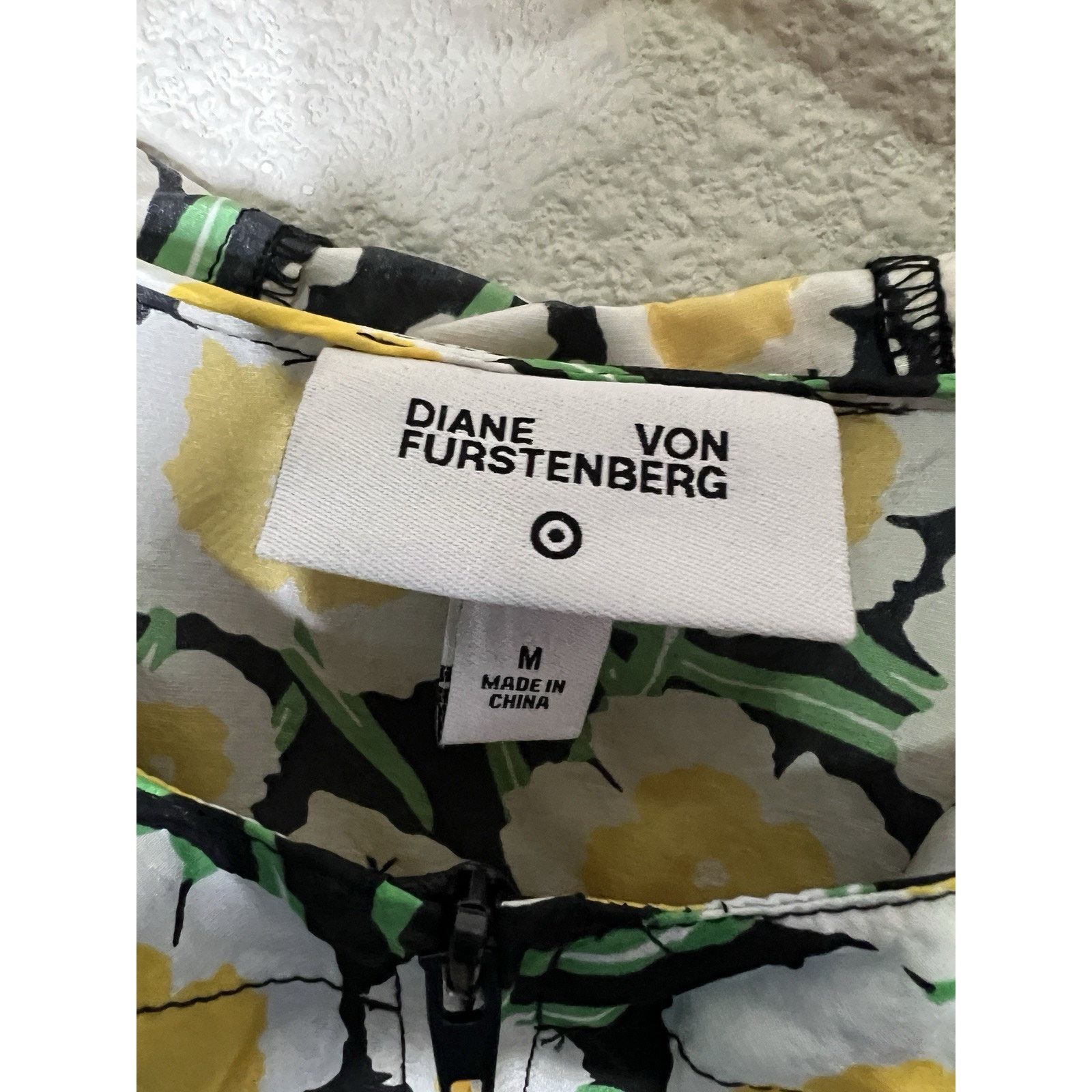 Diane von Furstenberg Diane Von Furstenberg x Target Size M Yellow Poppy vest Size M / US 6-8 / IT 42-44 - 4 Thumbnail