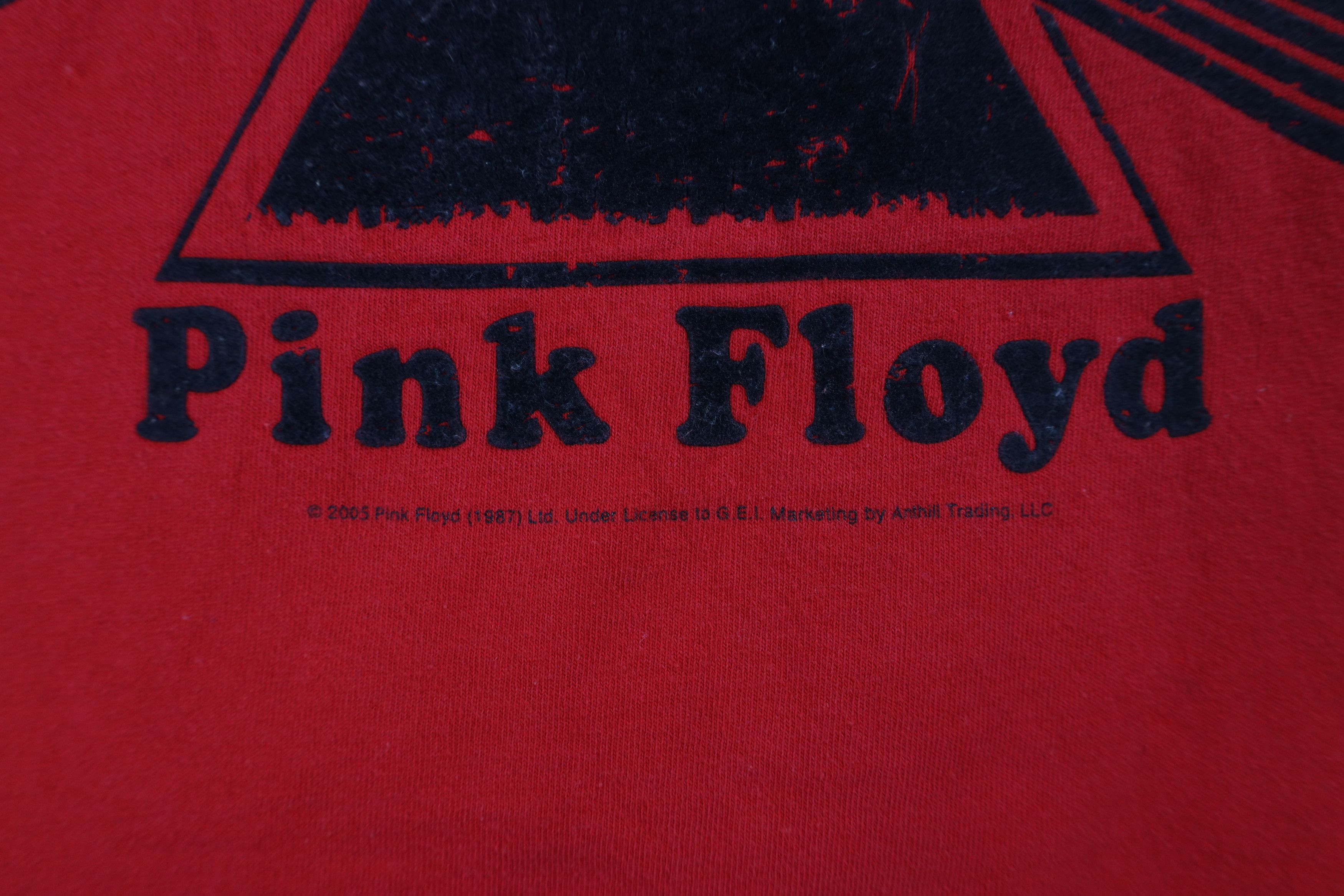 Vintage Vintage Y2K 2005 Dark Side of the Moon Floyd Band T-Shirt Size US XL / EU 56 / 4 - 5 Thumbnail