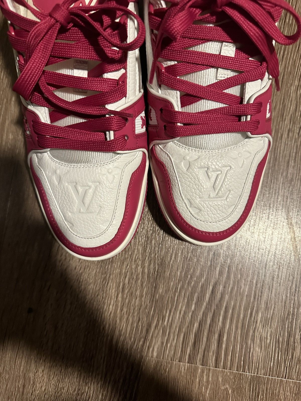 Louis Vuitton Louis Vuitton Trainer Low Fuchsia Size US 10 / EU 43 - 6 Thumbnail