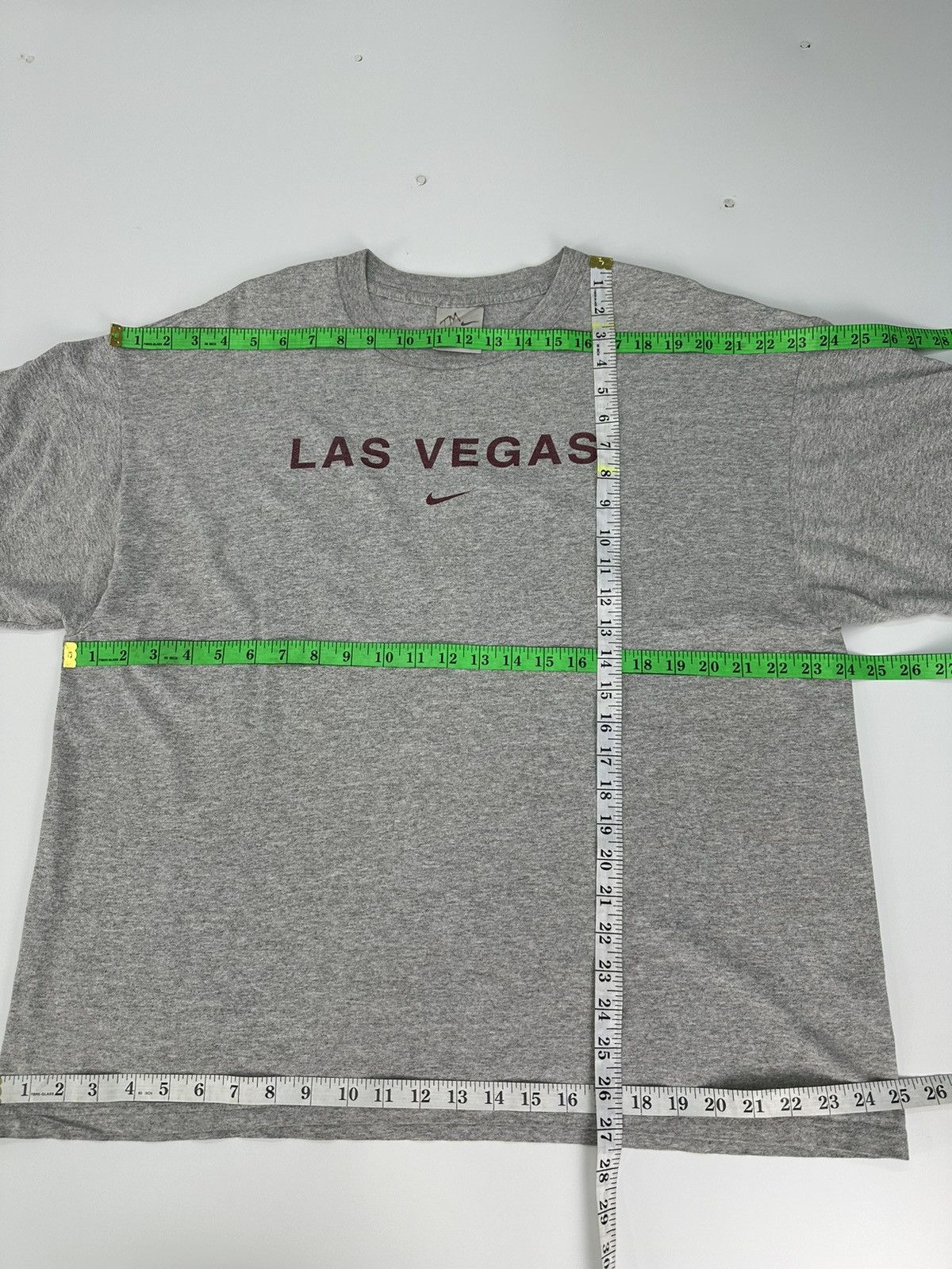 Nike Nike Las Vegas Center Logo Vintage Tshirt A599 Size US XL / EU 56 / 4 - 4 Thumbnail