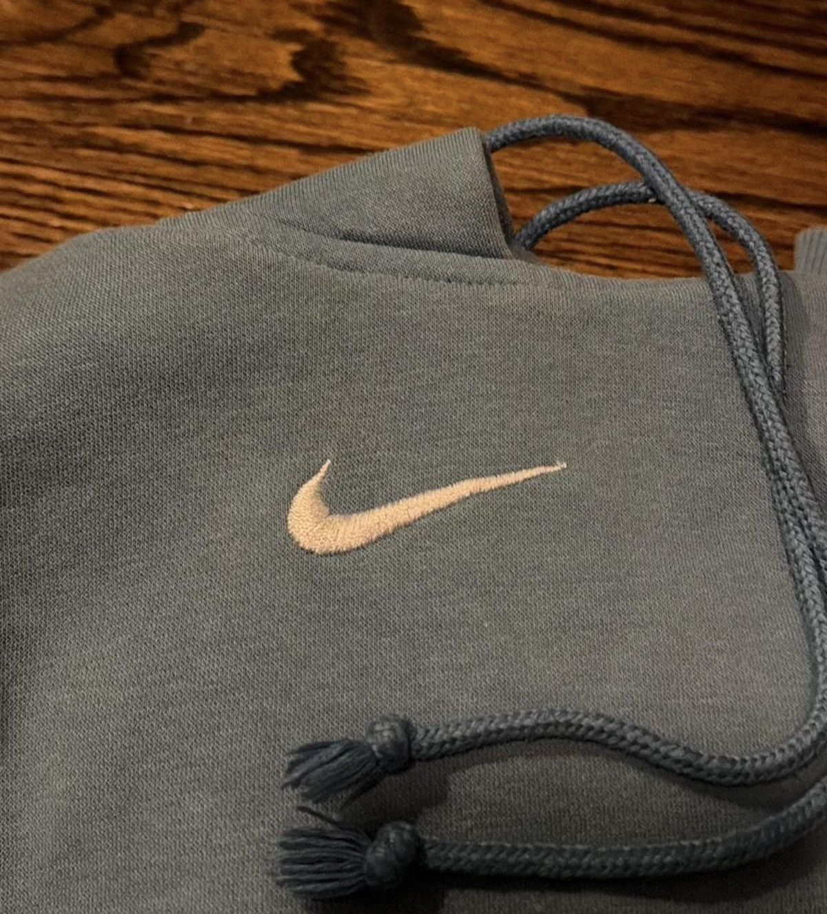 Nike Oversized Blue Nike Hoodie Size L / US 10 / IT 46 - 7 Thumbnail