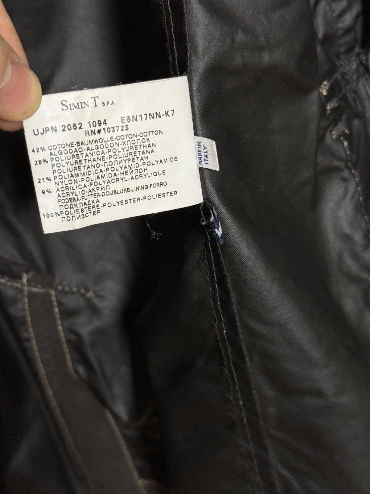Giorgio Armani Armani waxed/polyurethane-coated multipocket field jacket Size US L / EU 52-54 / 3 - 15 Thumbnail