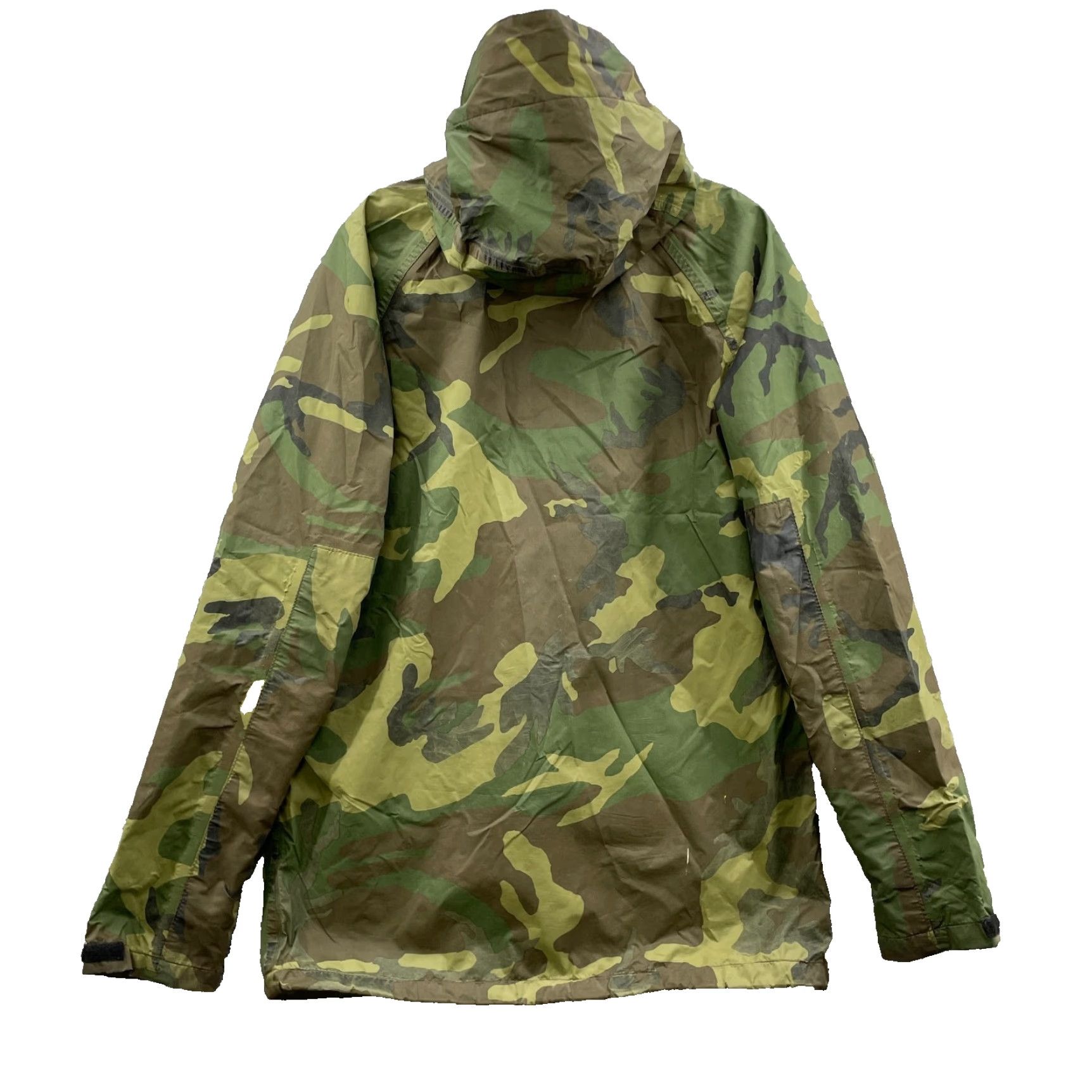 Vintage VINTAGE US Army Goretex Windbreaker Parka Jacket Mens Medium Camo Workwear Utility Size US M / EU 48-50 / 2 - 2 Thumbnail