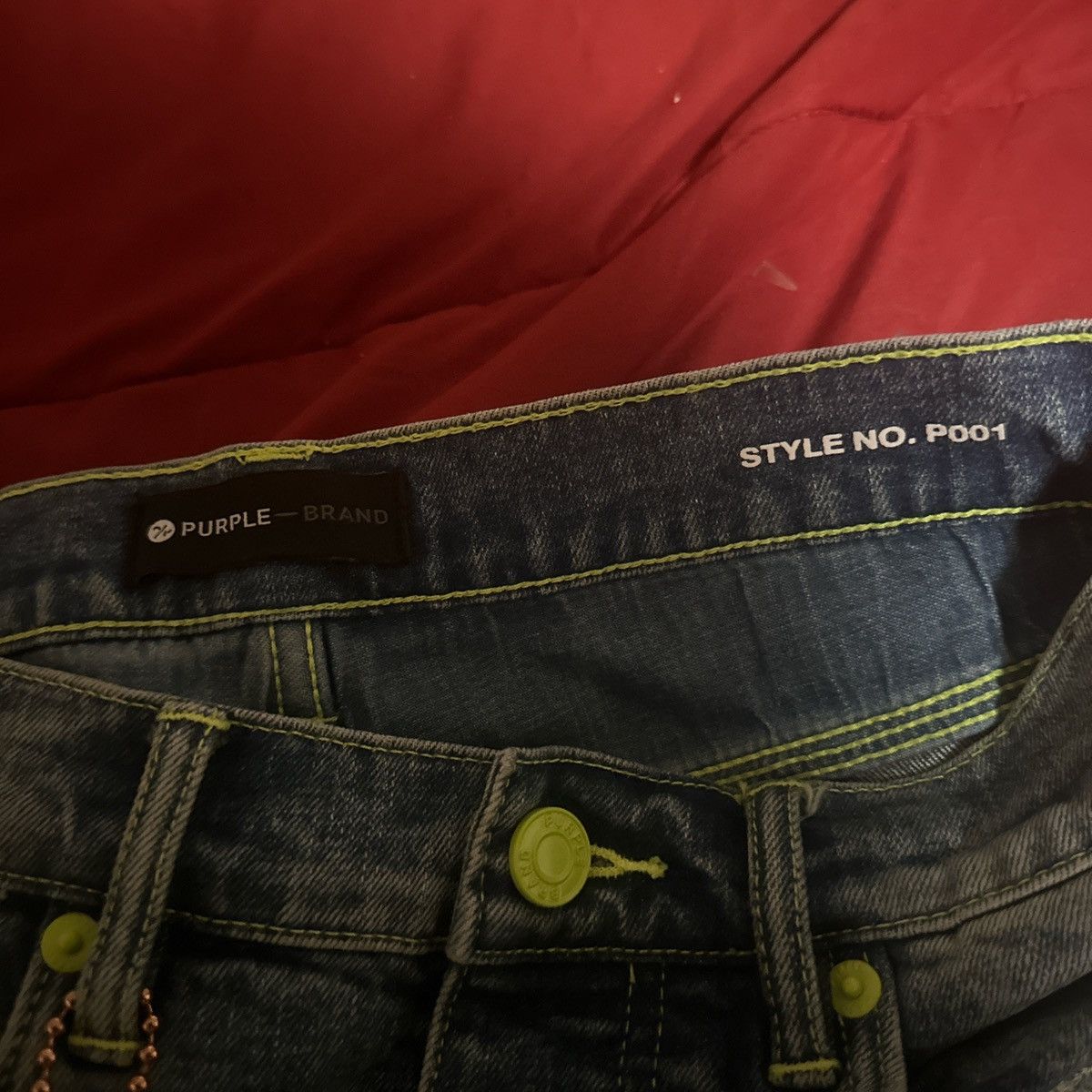 Purple Brand VINTAGE LIGHT NEON POP Indigo SKINNY Size US 30 / EU 46 - 3 Thumbnail