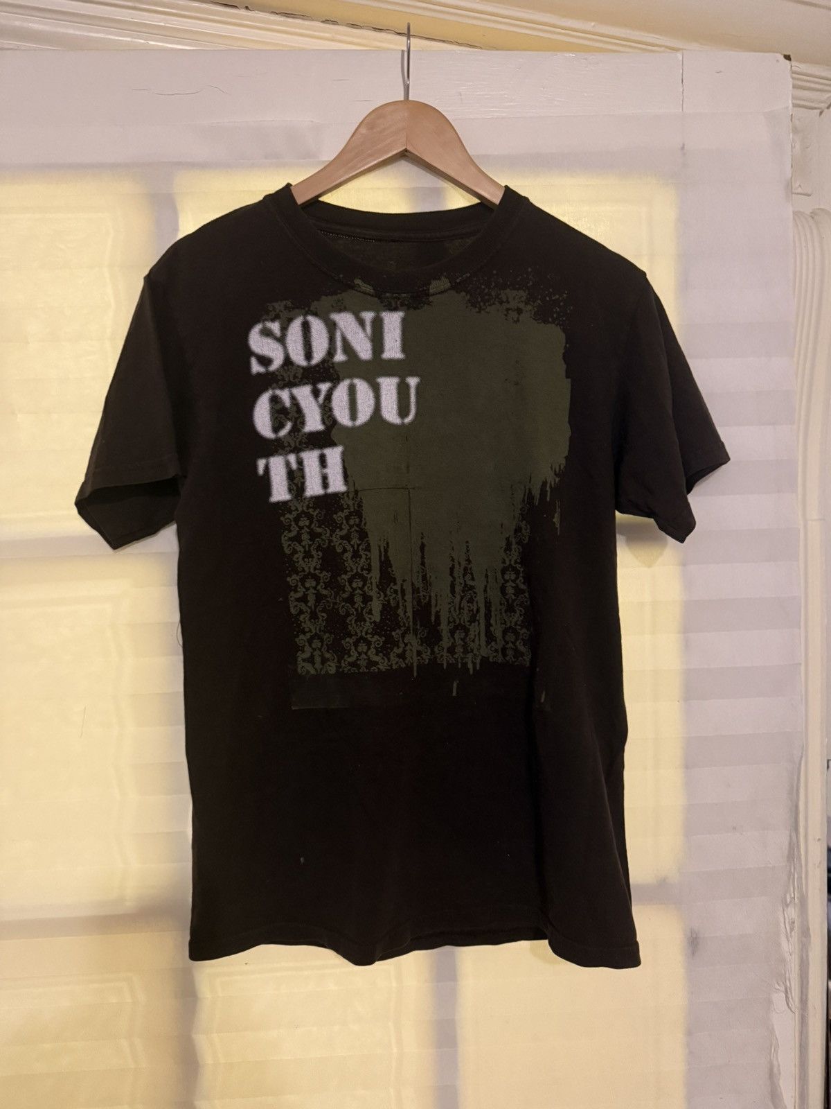 Vintage Vintage Sonic Youth Rather Ripped Shirt Y2K NYC Faded Size US S / EU 44-46 / 1 - 1 Thumbnail