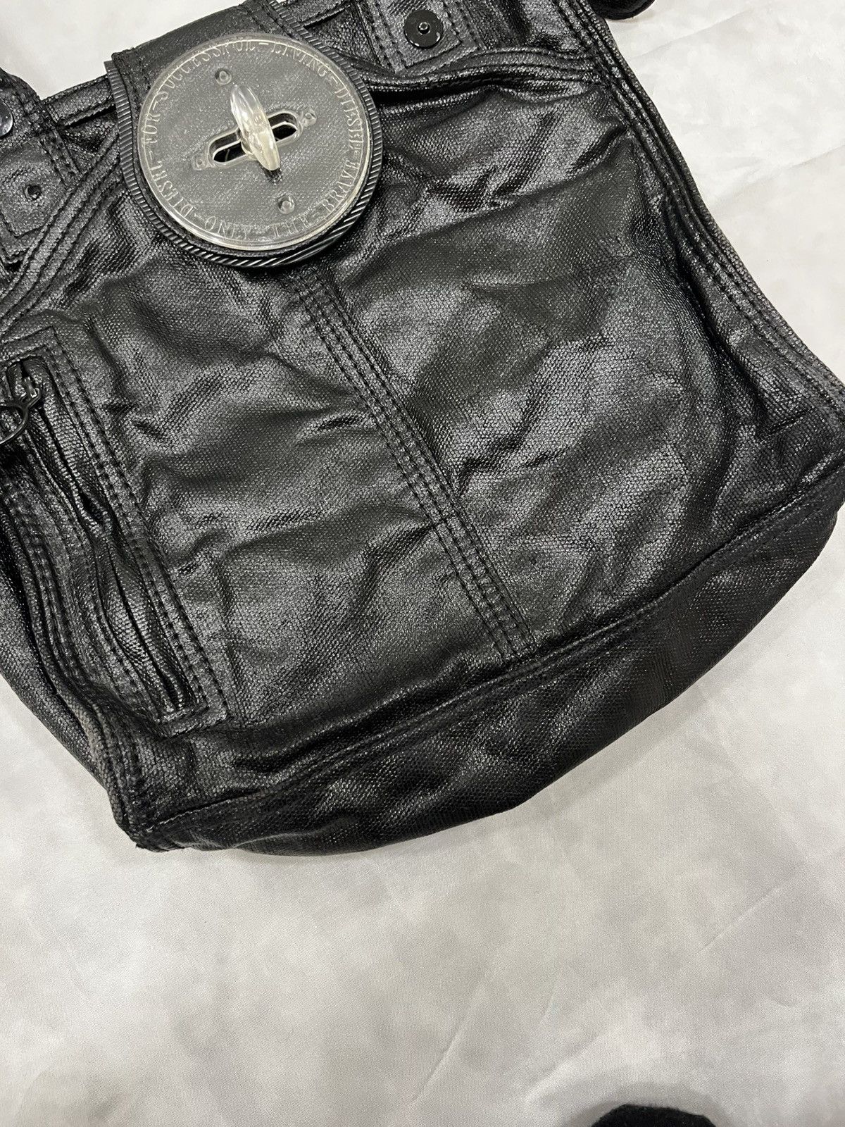Diesel Diesel Vintage Avantgarde Waxed Bag Size ONE SIZE - 3 Thumbnail