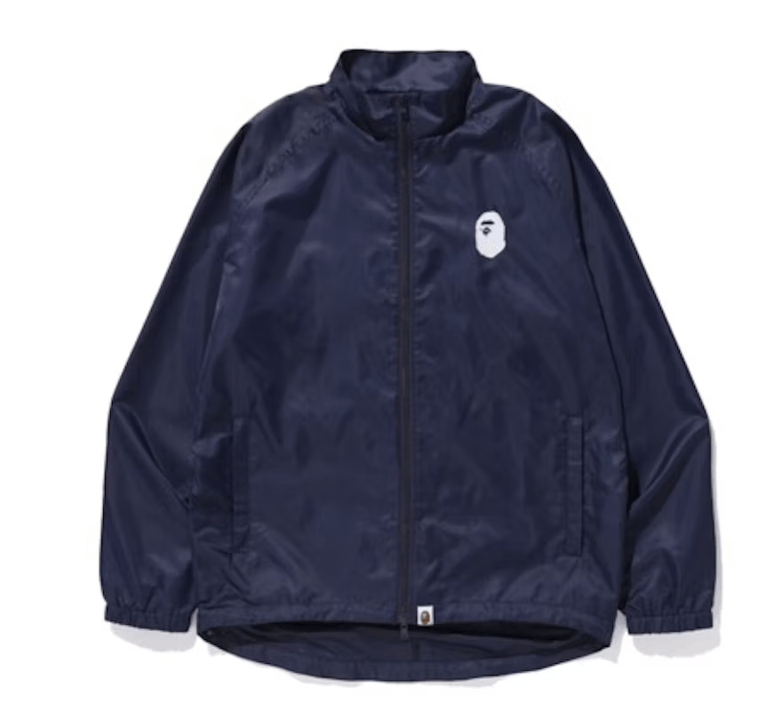 image of Bape Summer Bag Cycling Jacket Navy, Men's (Size Medium)