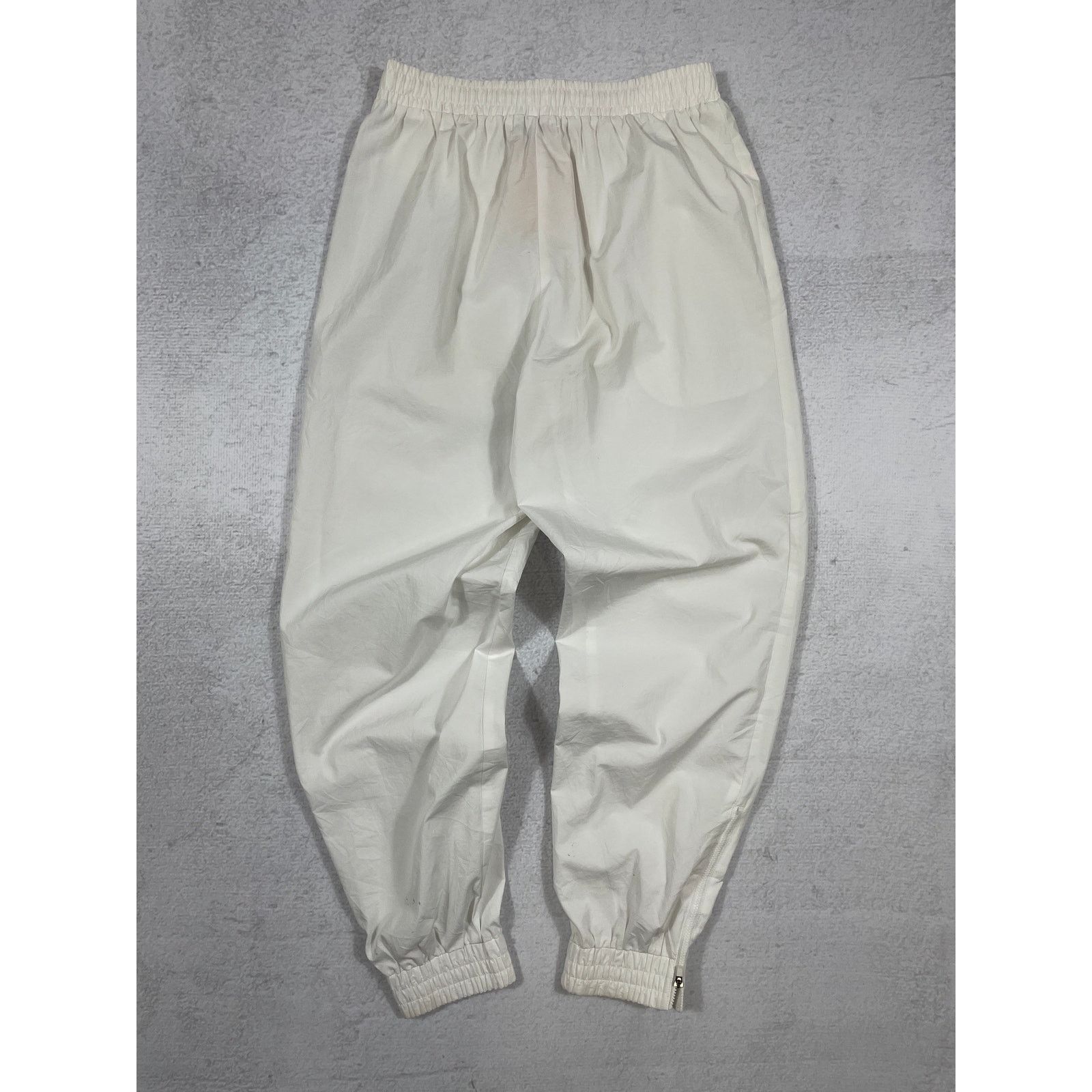Fila Vintage Fila White Cuffed Track Pants - Women's Medium Size 28" / US 6 / IT 42 - 2 Thumbnail