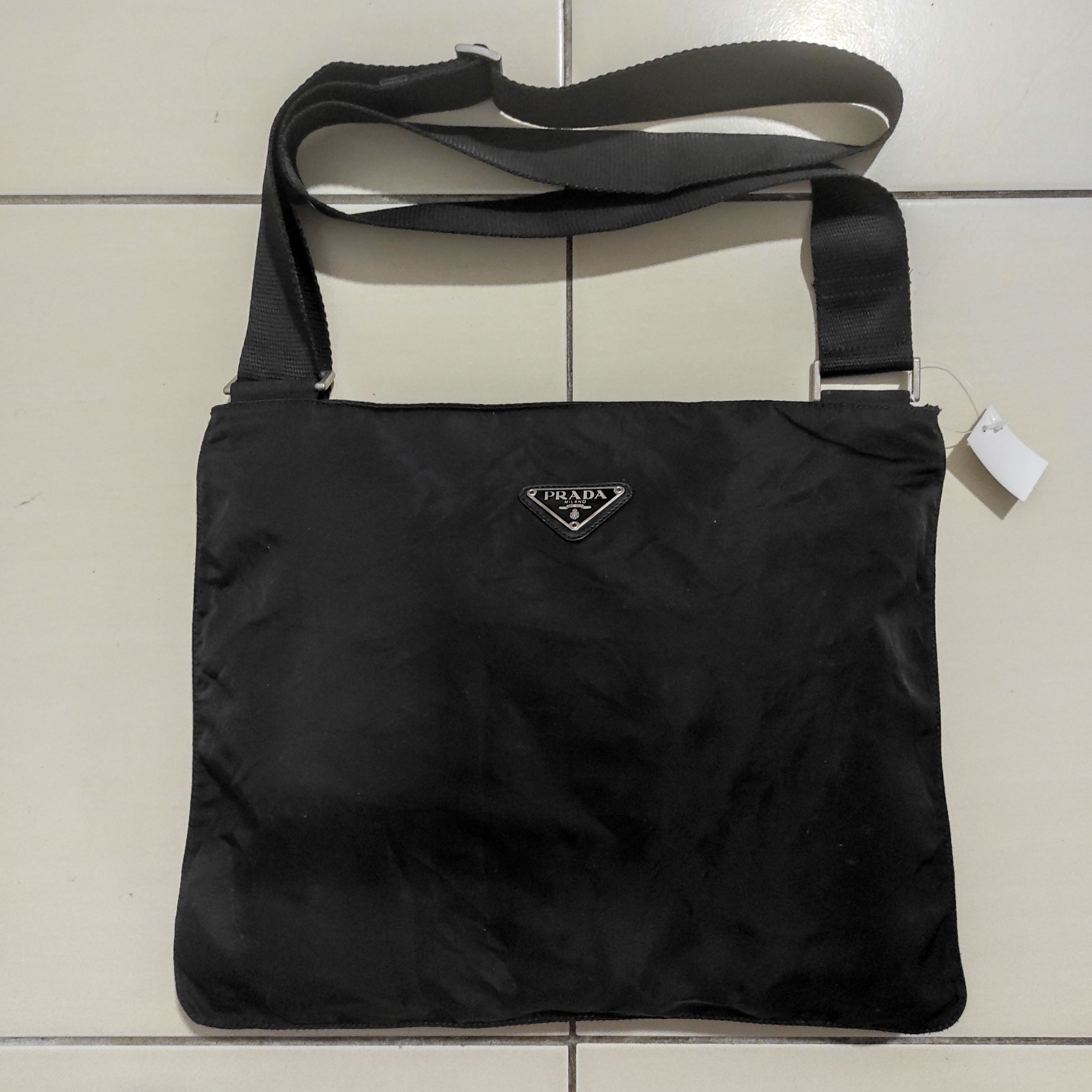 Vintage Prada nylon 3D Pocket cross body bag